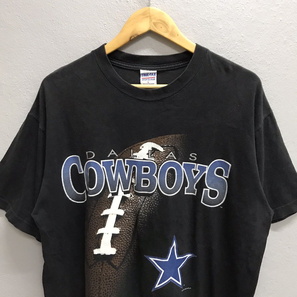 NFL Vintage 90s Dallas Cowboys NFLP Tshirt Size US L / EU 52-54 / 3 - 4 Thumbnail