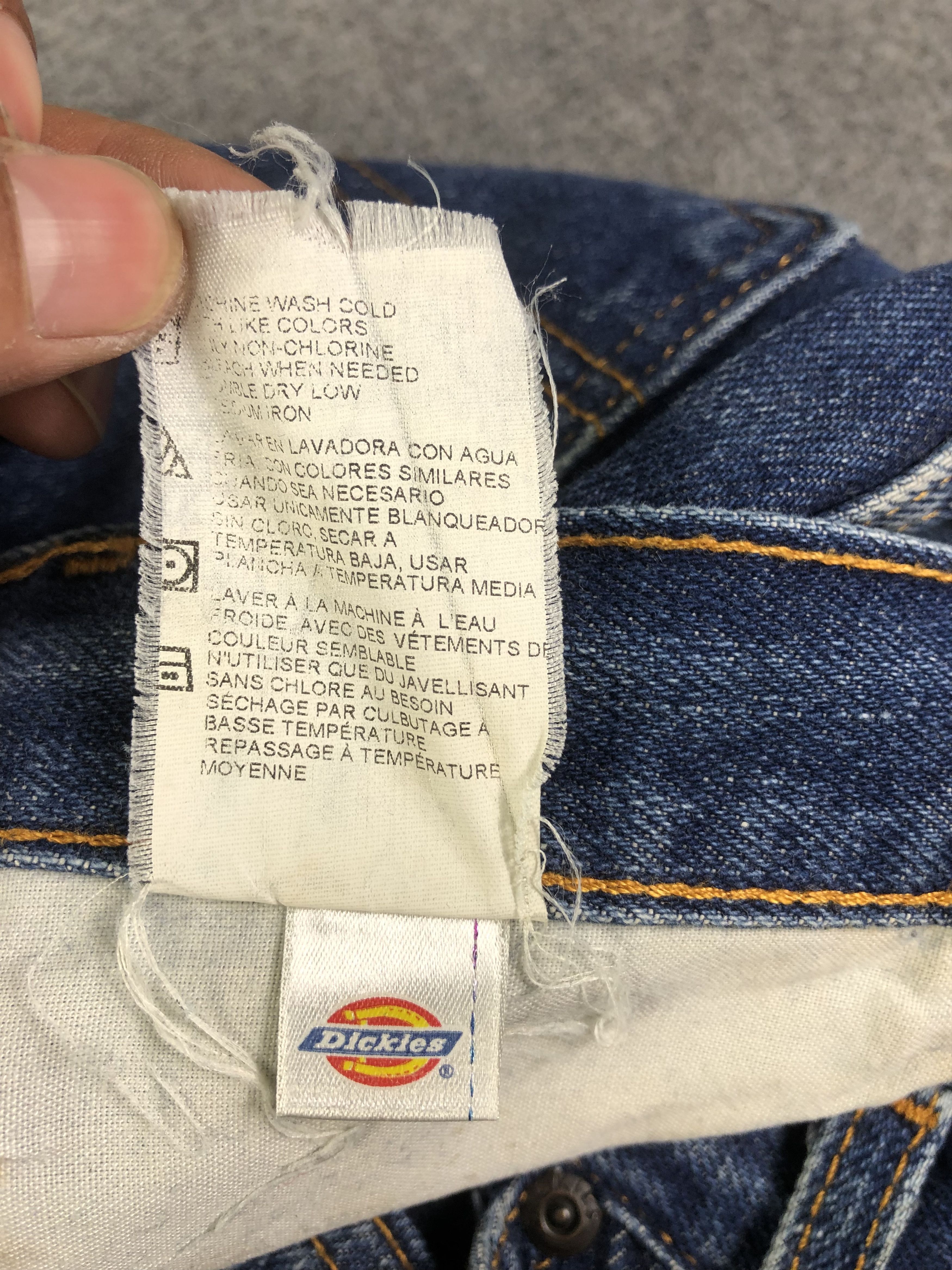 Dickies Dickies Denim Jeans 33x31.5 Size US 33 - 5 Thumbnail