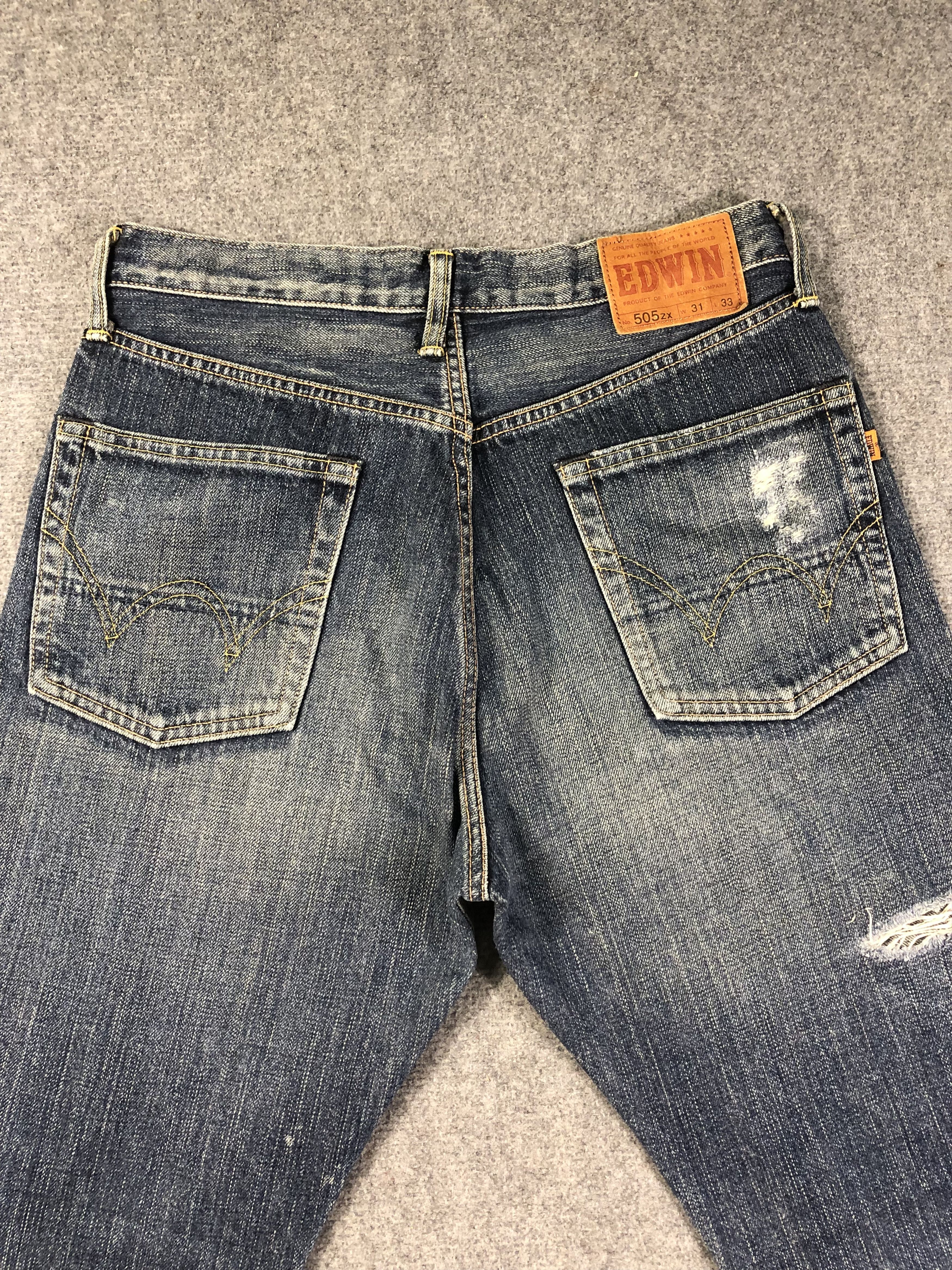 Edwin Wash Blue Edwin 505zx 32x30.5 Size US 32 / EU 48 - 10 Thumbnail