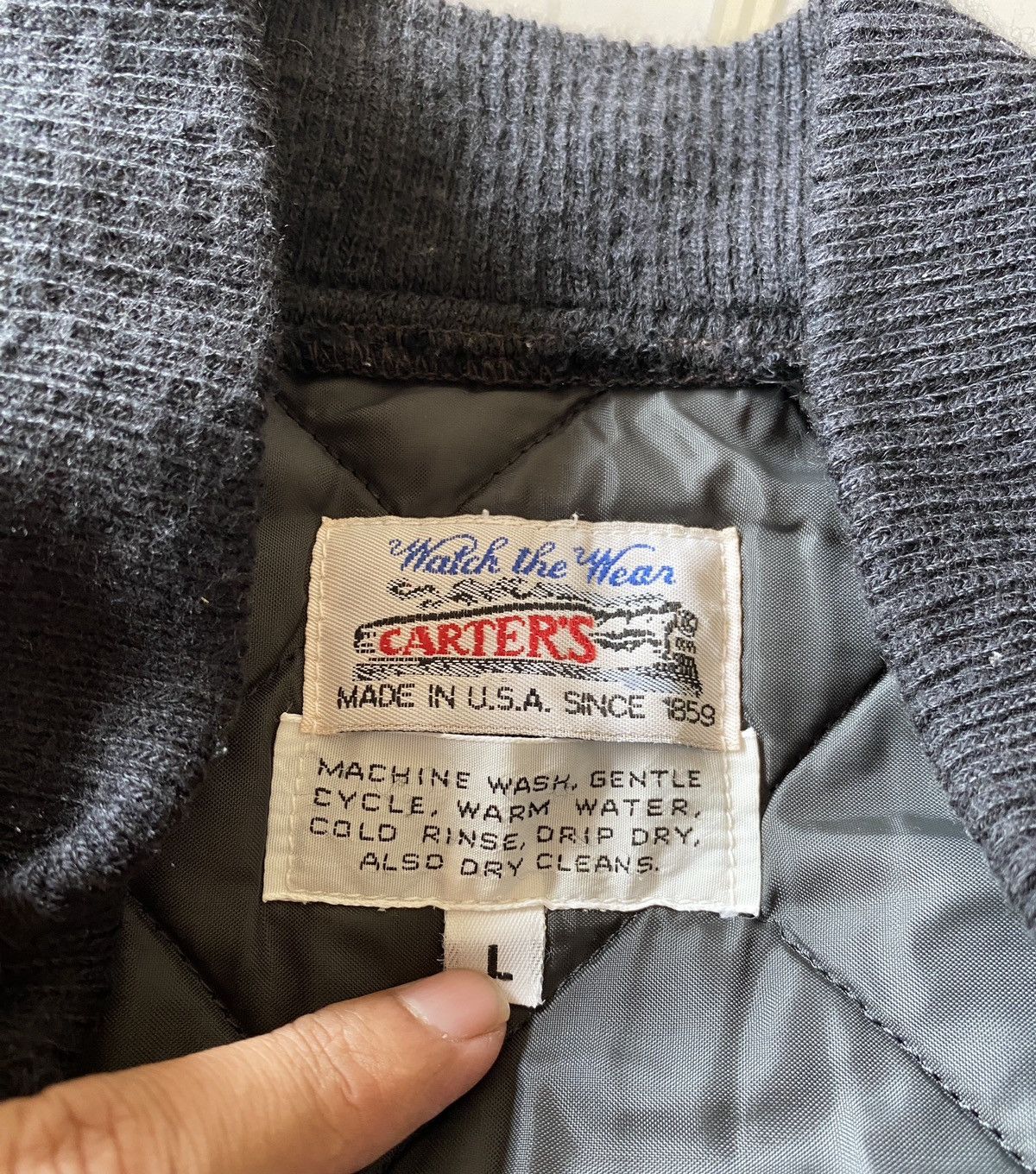 Vintage VINTAGE CARTER’S VEST JACKET Size US L / EU 52-54 / 3 - 9 Thumbnail