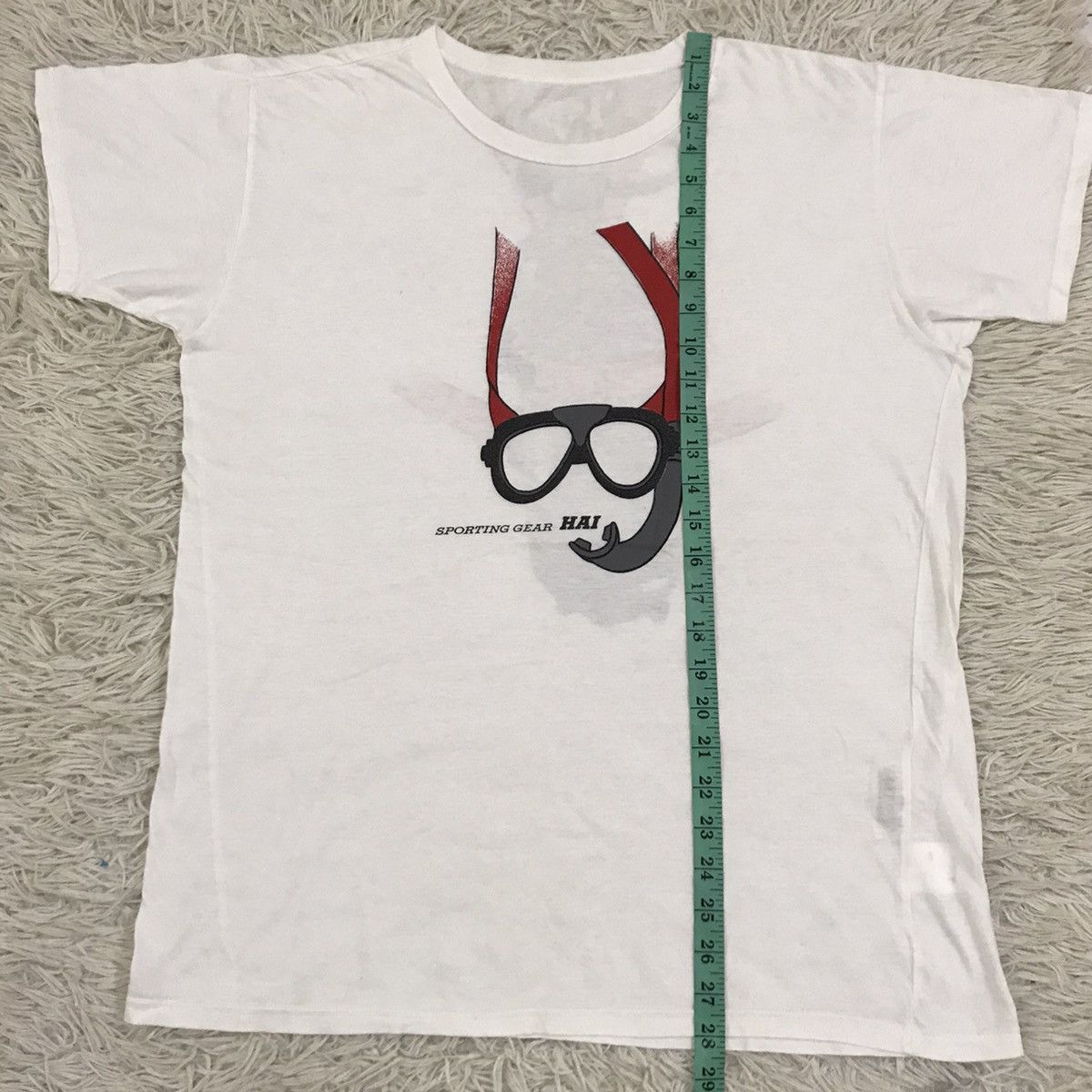 Hai Sporting Gear Vintage Hai Sporting Gear by Issey Miyake scuba Tshirt Size US L / EU 52-54 / 3 - 12 Thumbnail