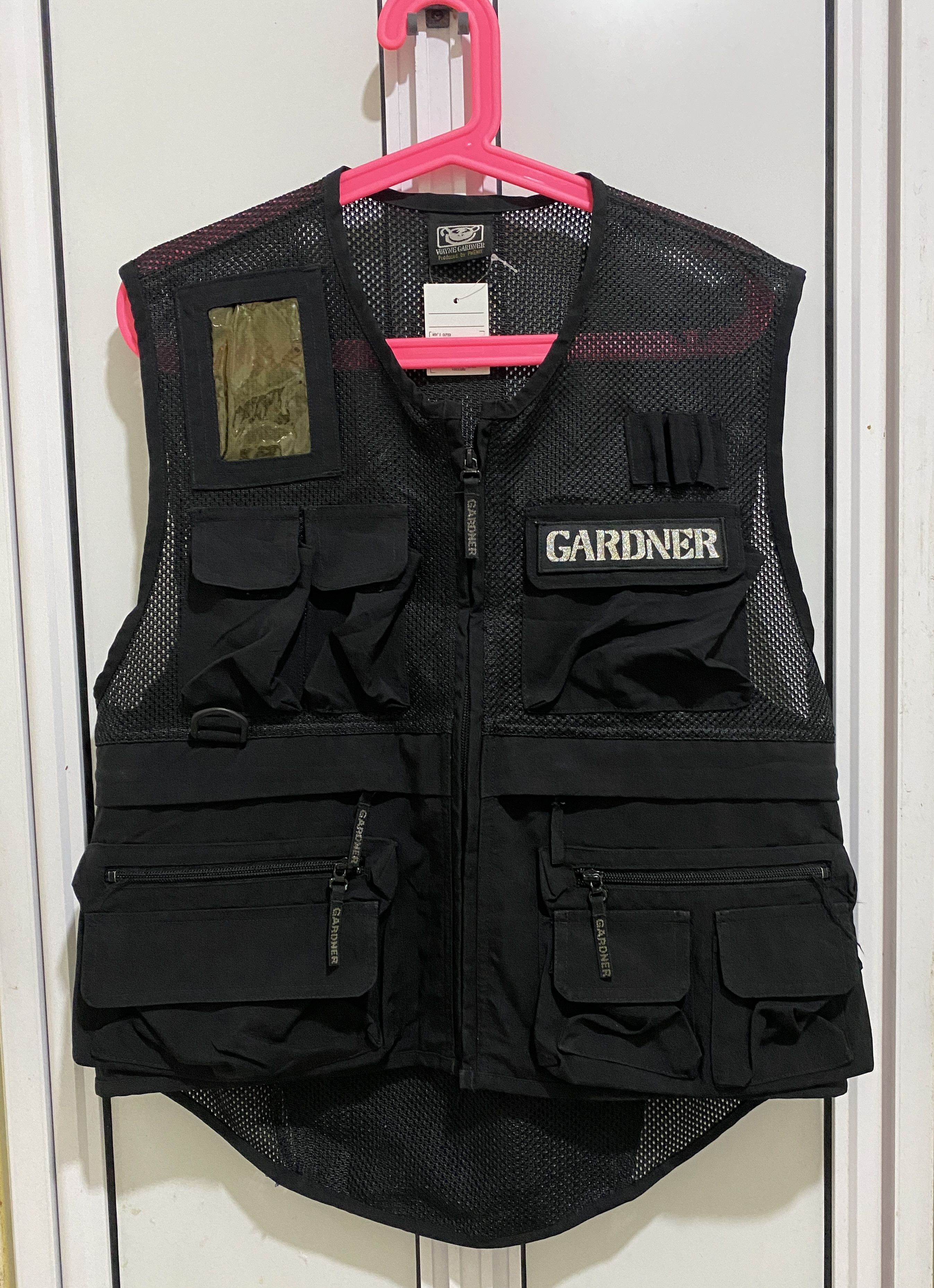 image of Wayne Gardner Tactical Design Vest in Black, Men's (Size Medium)