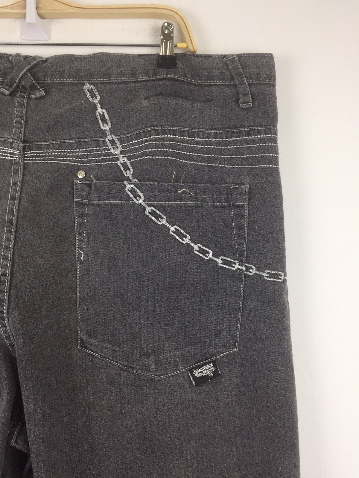 JNCO Vintage 90s Echo park lets Hip Hop Jnco style Size US 44 / EU 60 - 7 Thumbnail