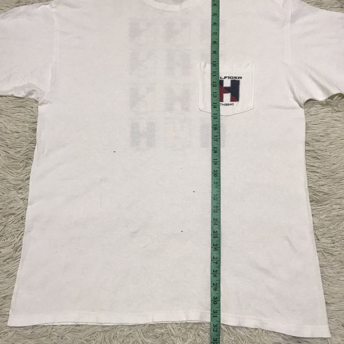 Tommy Hilfiger 🔥Vintage 90s Tommy Hilfiger Tshirt Size US XL / EU 56 / 4 - 14 Thumbnail