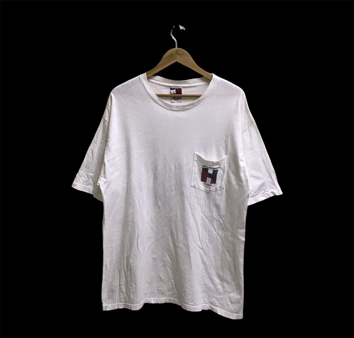Tommy Hilfiger 🔥Vintage 90s Tommy Hilfiger Tshirt Size US XL / EU 56 / 4 - 2 Thumbnail