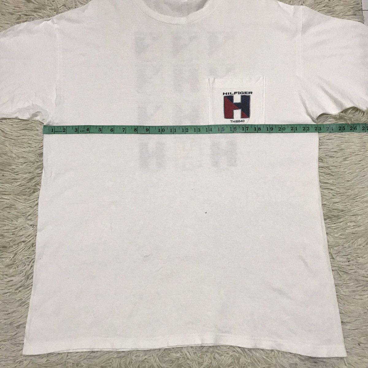 Tommy Hilfiger 🔥Vintage 90s Tommy Hilfiger Tshirt Size US XL / EU 56 / 4 - 13 Thumbnail