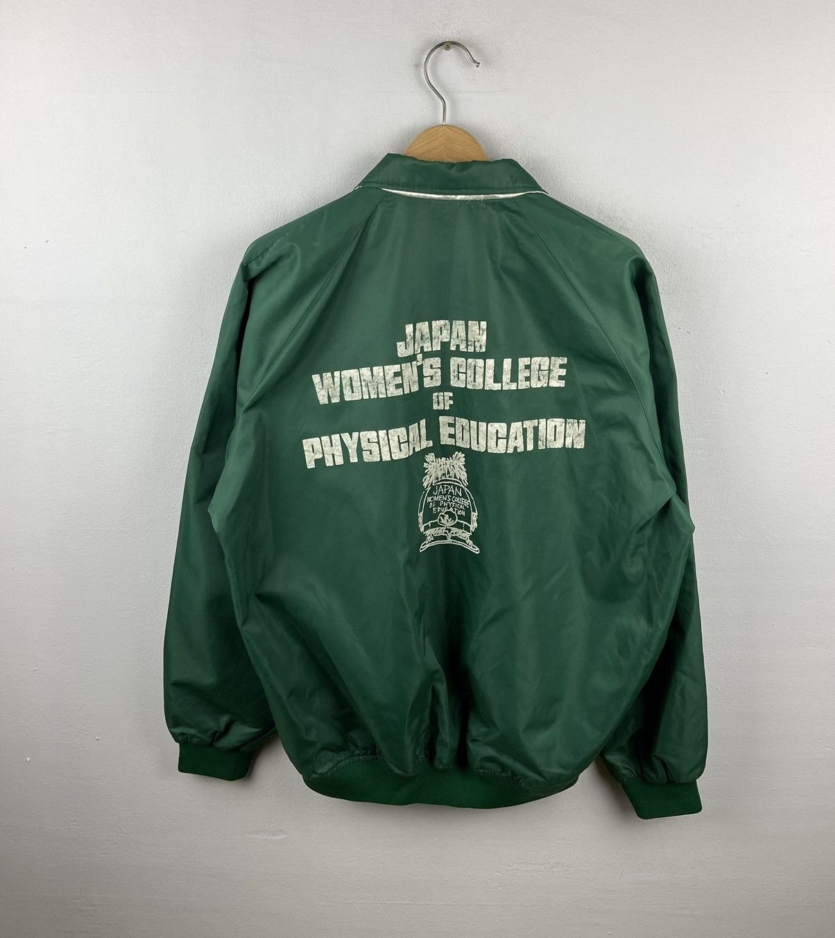 Vintage Japanese Brand Japan College Bomber Coach Jacket