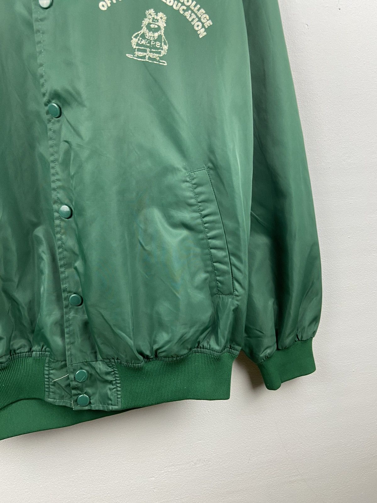 Japanese Brand × Vintage Vintage Japanese Brand Japan College Bomber Coach Jacket Size US L / EU 52-54 / 3 - 6 Thumbnail