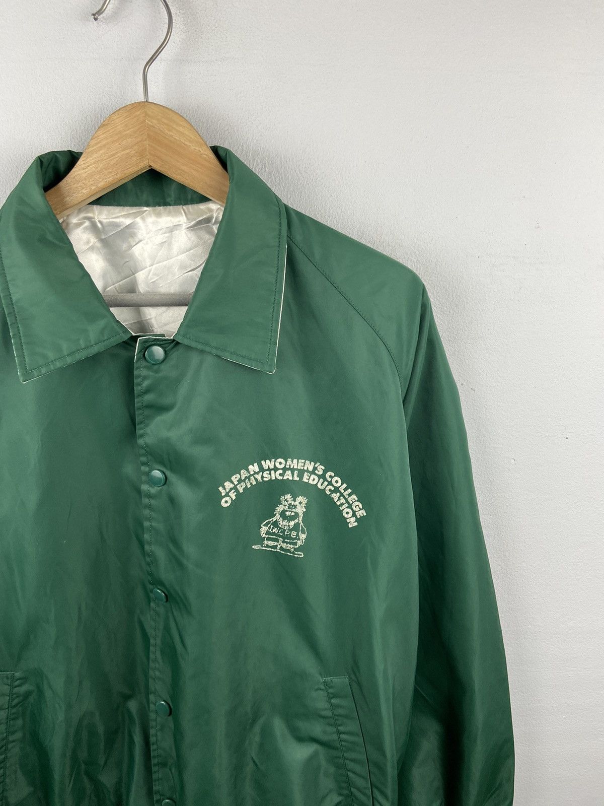 Japanese Brand × Vintage Vintage Japanese Brand Japan College Bomber Coach Jacket Size US L / EU 52-54 / 3 - 3 Thumbnail
