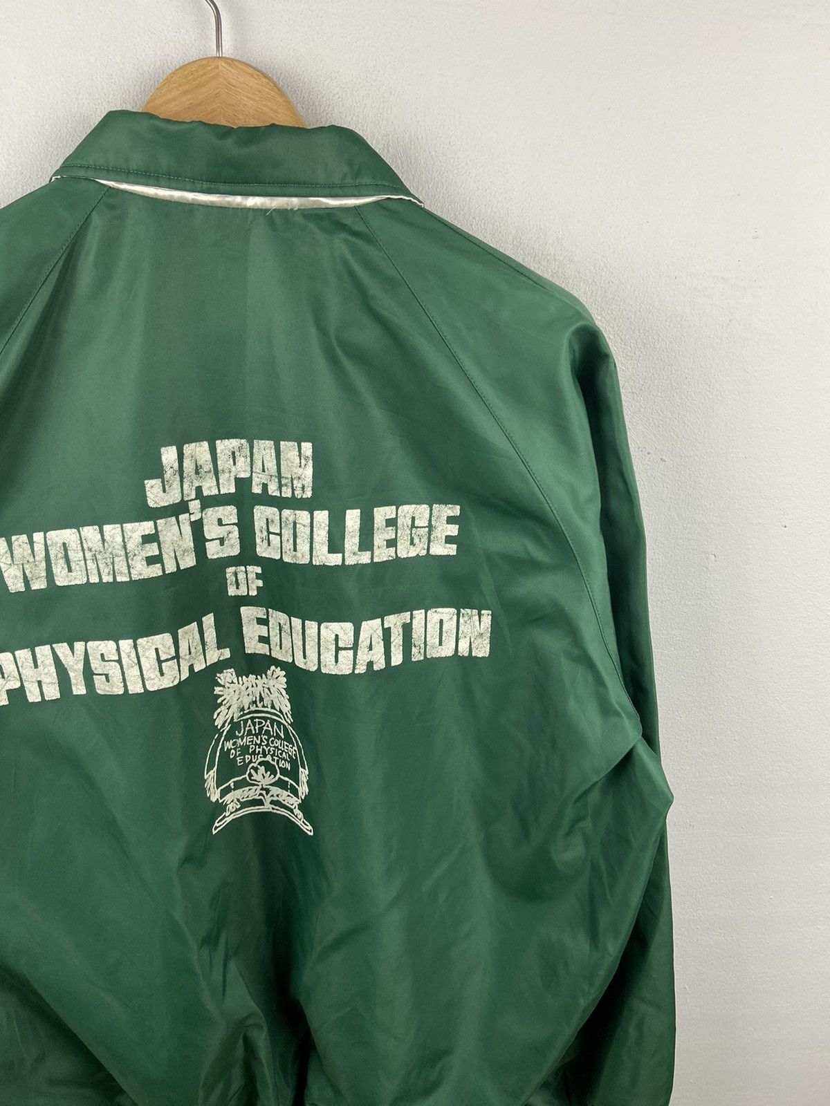 Japanese Brand × Vintage Vintage Japanese Brand Japan College Bomber Coach Jacket Size US L / EU 52-54 / 3 - 7 Thumbnail
