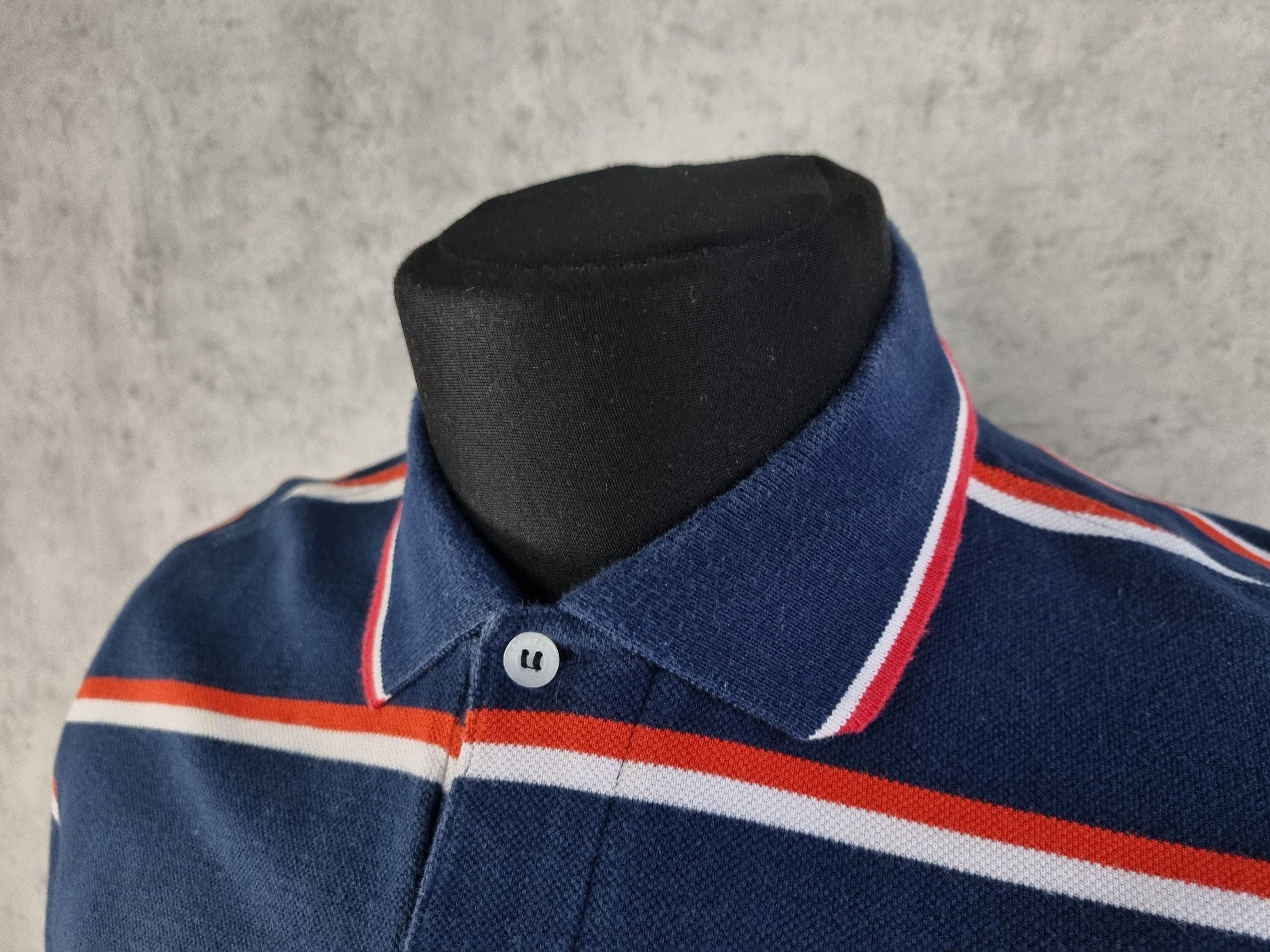 Yves Saint Laurent 90s YSL Yves Saint Laurent Vintage Polo Stripes tee shirt Size US M / EU 48-50 / 2 - 18 Thumbnail