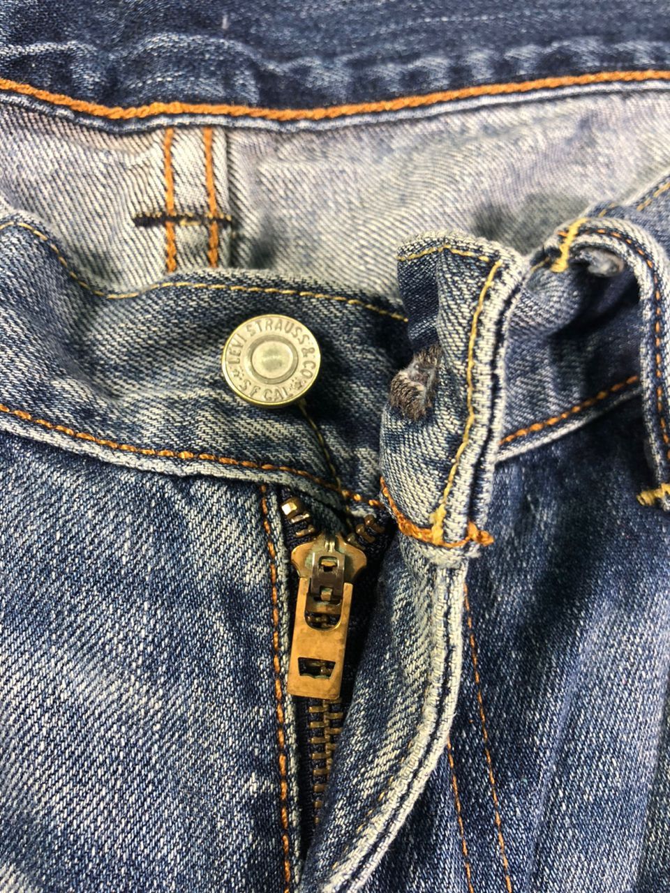 Levi's Wash Blue Levis 503 Denim Jeans 34x27 Size US 34 / EU 50 - 5 Thumbnail