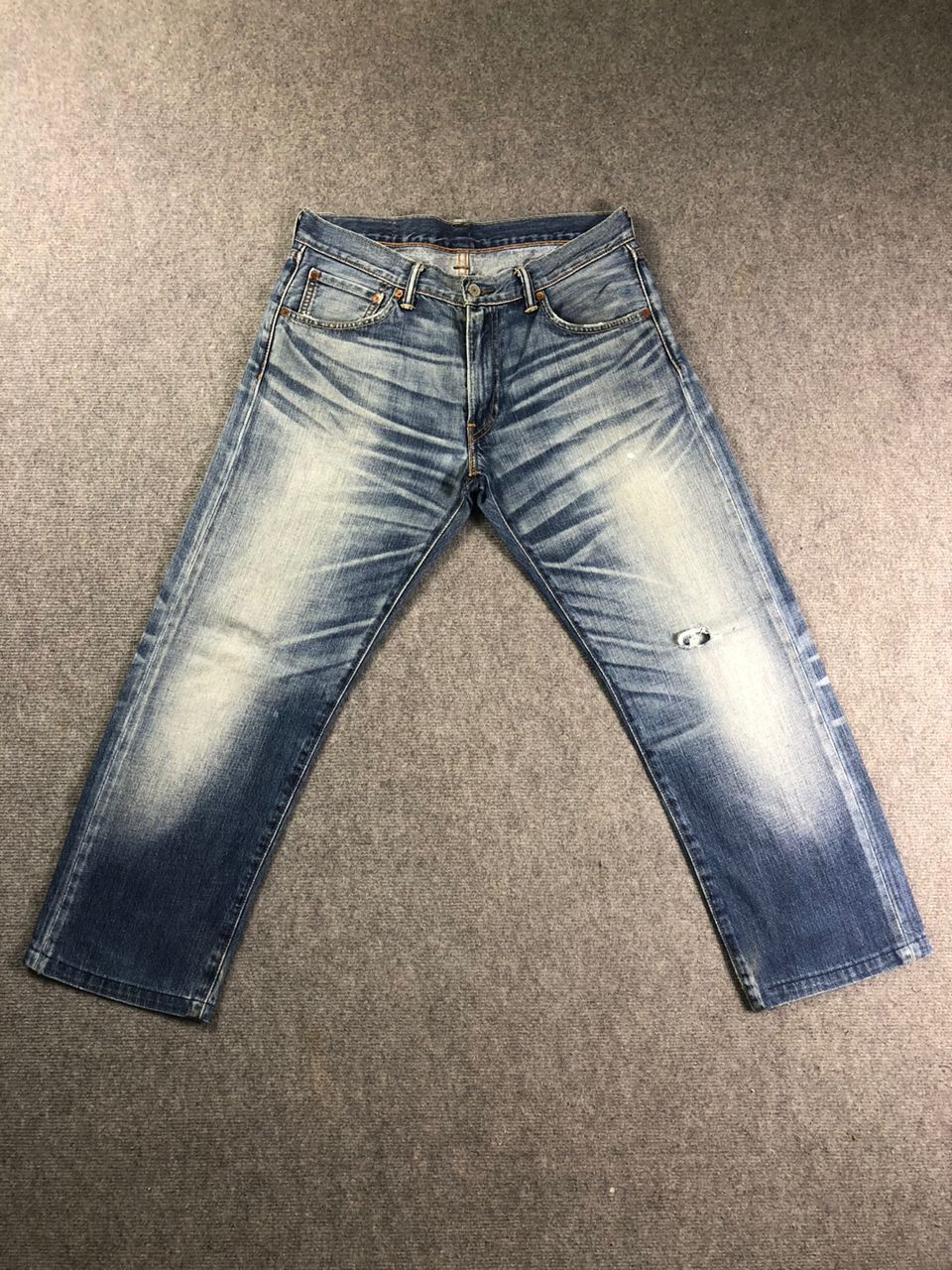 Levi's Wash Blue Levis 503 Denim Jeans 34x27 Size US 34 / EU 50 - 1 Thumbnail