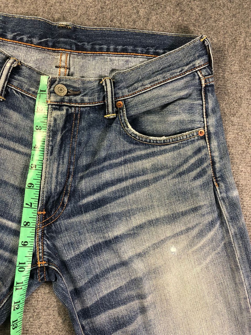 Levi's Wash Blue Levis 503 Denim Jeans 34x27 Size US 34 / EU 50 - 9 Thumbnail