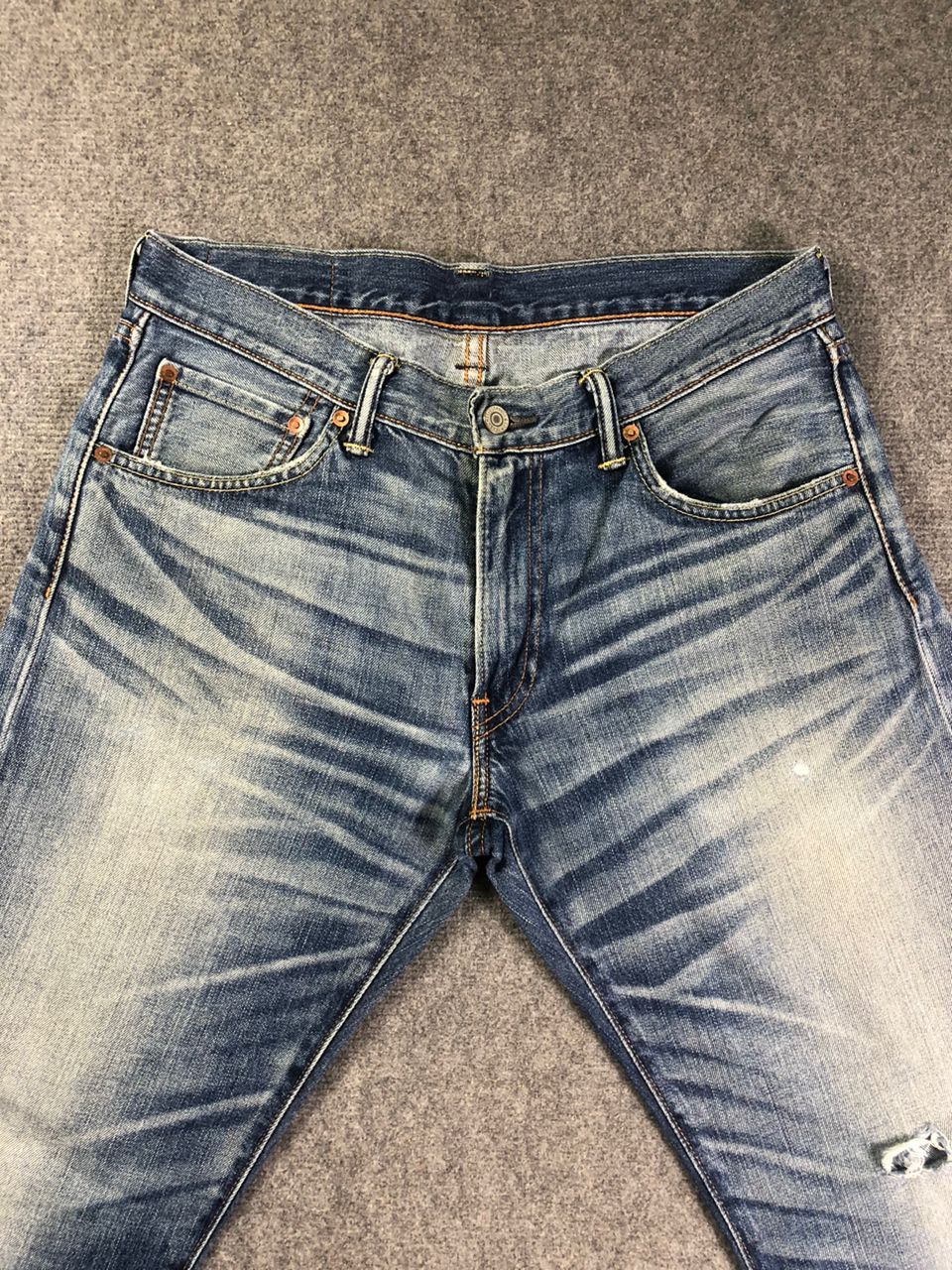 Levi's Wash Blue Levis 503 Denim Jeans 34x27 Size US 34 / EU 50 - 2 Thumbnail