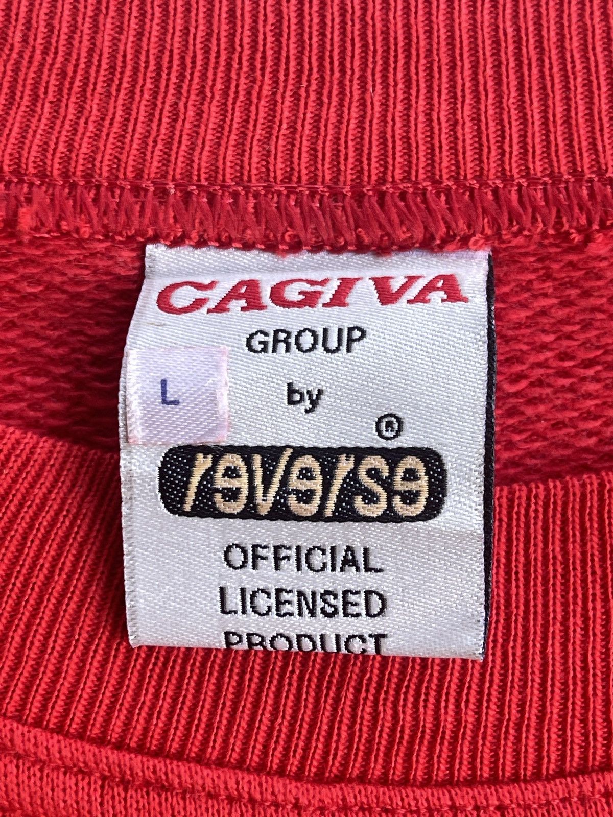 Ducati VINTAGE DUCATI MOTORCYCLES CAGIVA GROUP ITALY Size US L / EU 52-54 / 3 - 8 Thumbnail