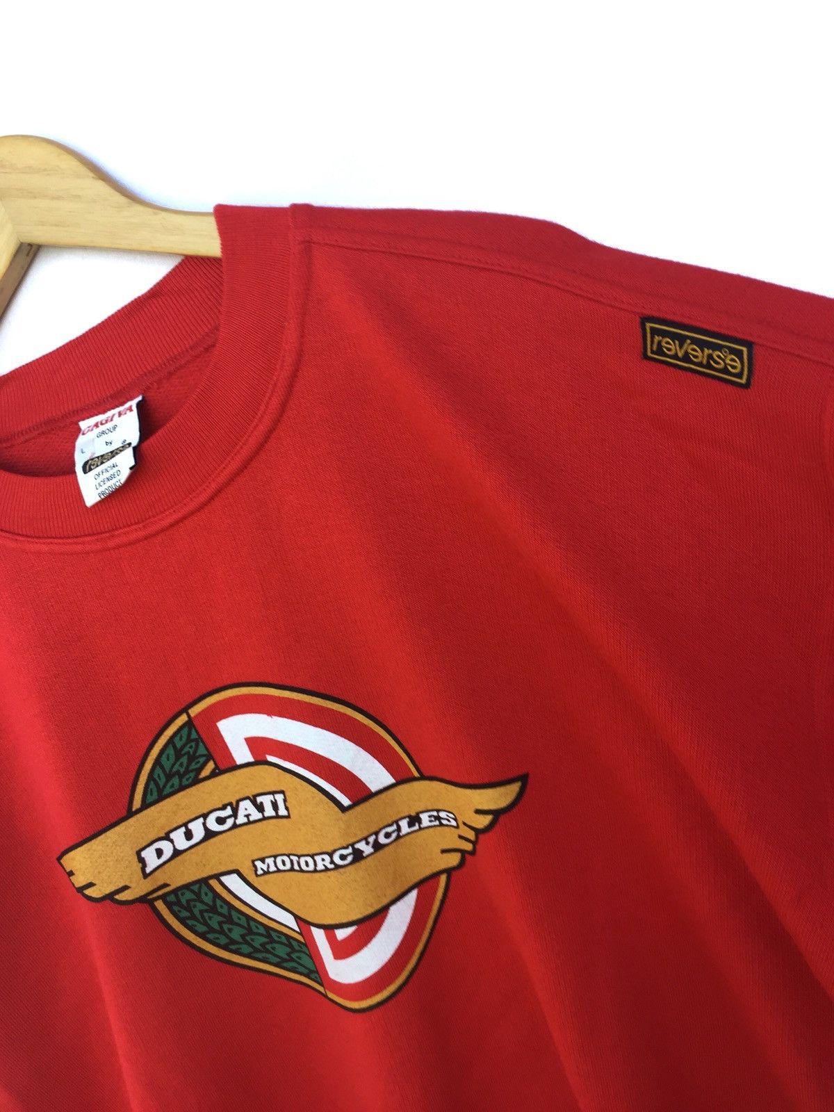 Ducati VINTAGE DUCATI MOTORCYCLES CAGIVA GROUP ITALY Size US L / EU 52-54 / 3 - 6 Thumbnail