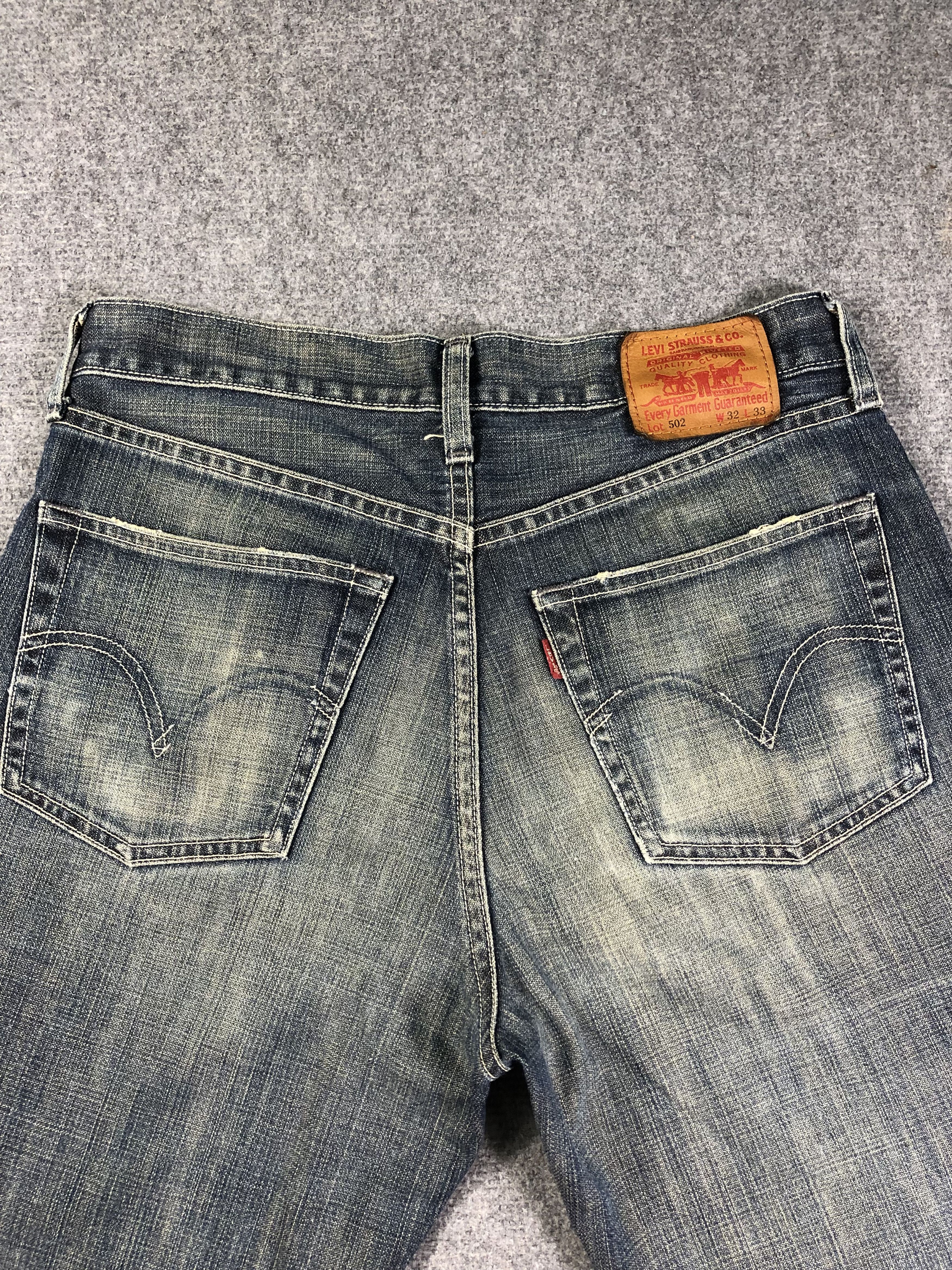 Levi's Levis 502 Short Jeans 31x9.5 Size US 31 - 8 Thumbnail