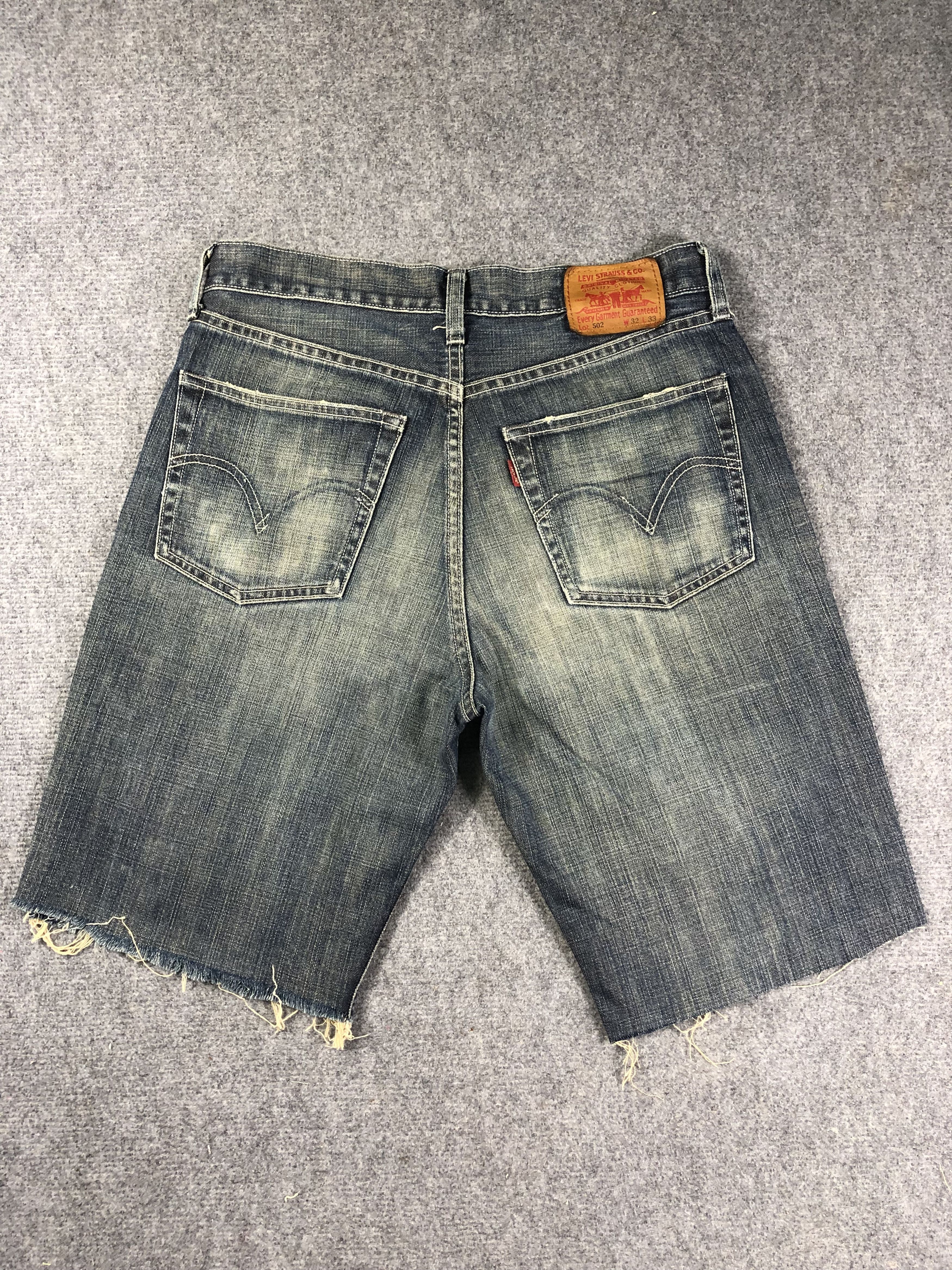 Levi's Levis 502 Short Jeans 31x9.5 Size US 31 - 11 Thumbnail