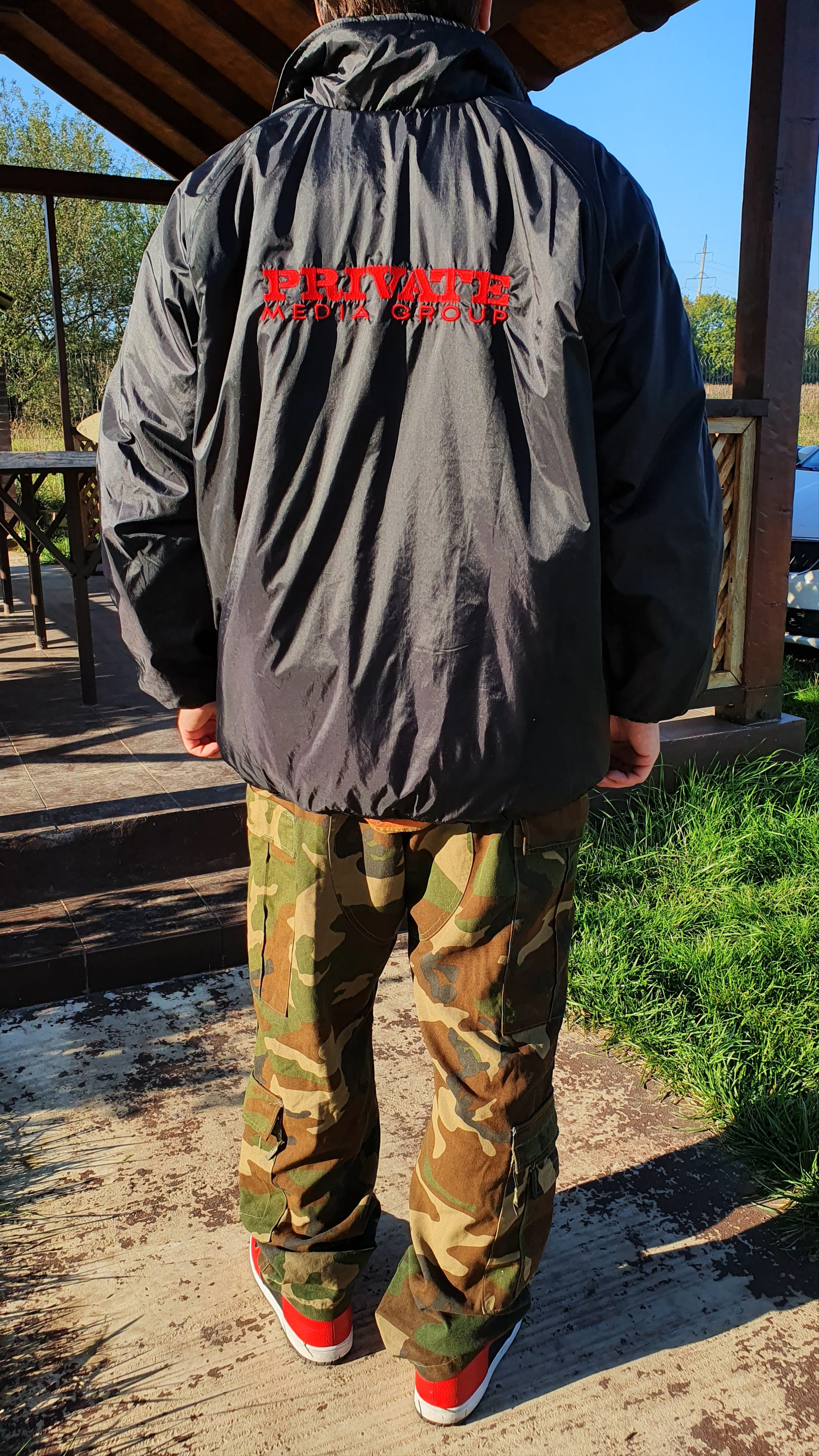 Other Rare PRIVATE Media Group Porn Industry Light Coach Jacket Size US XL / EU 56 / 4 - 7 Thumbnail