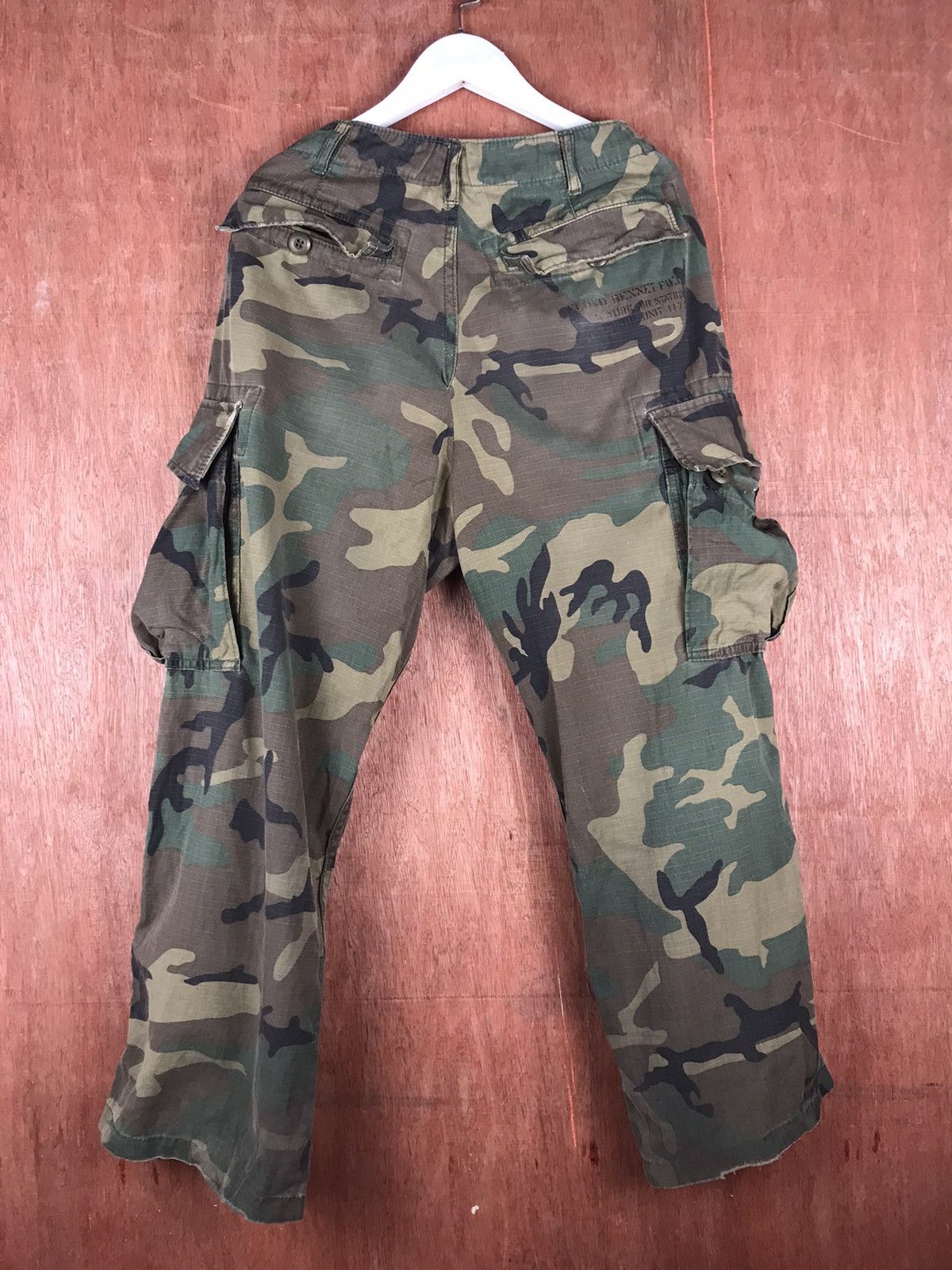 Avirex DL Avirex camo multipocket tactical cargo Army Pants #M021 Size US 29 - 6 Thumbnail