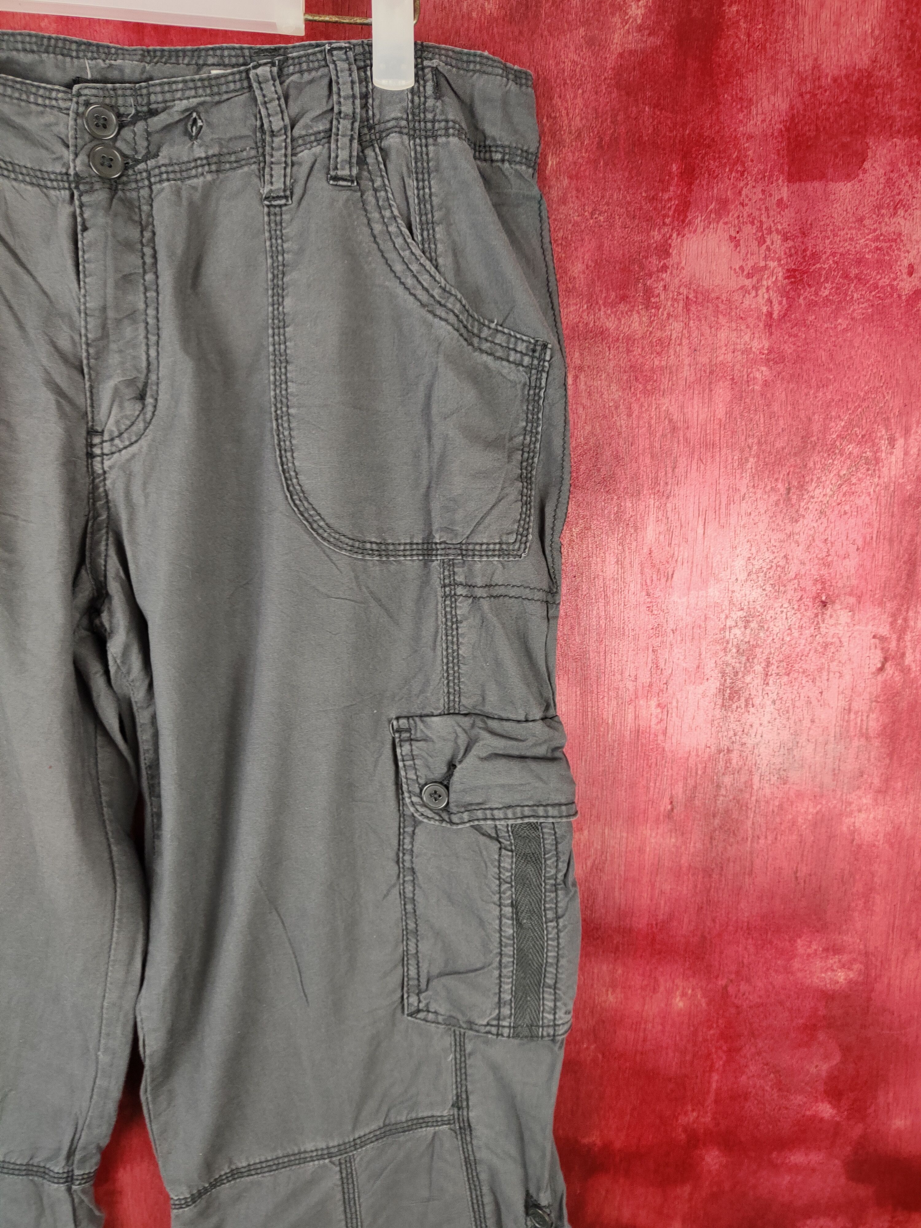Japanese Brand × Vintage DL Supplies Multi Pocket Tactical Cargo Pants #S530 Size 32" / US 10 / IT 46 - 5 Thumbnail