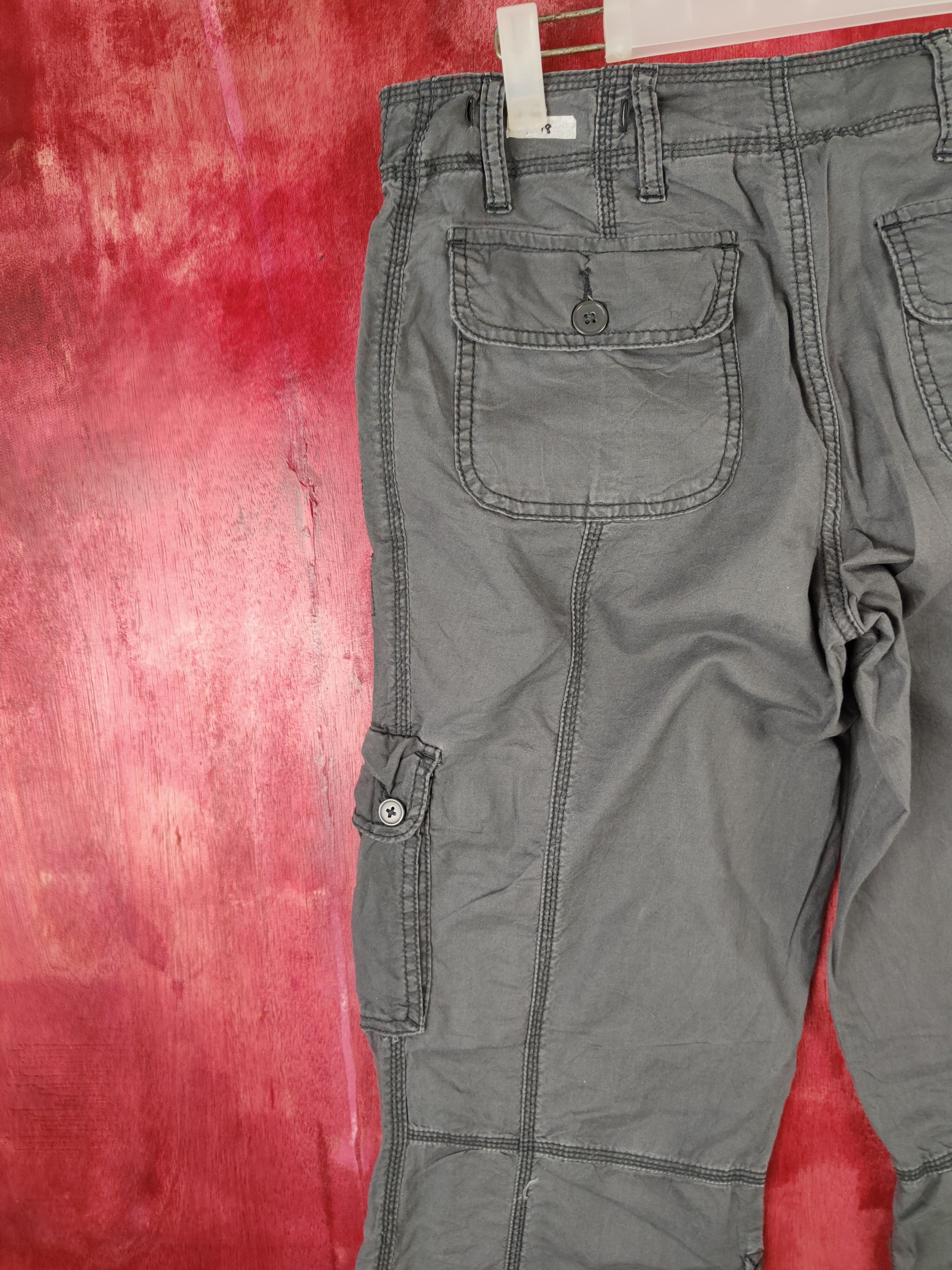 Japanese Brand × Vintage DL Supplies Multi Pocket Tactical Cargo Pants #S530 Size 32" / US 10 / IT 46 - 8 Thumbnail