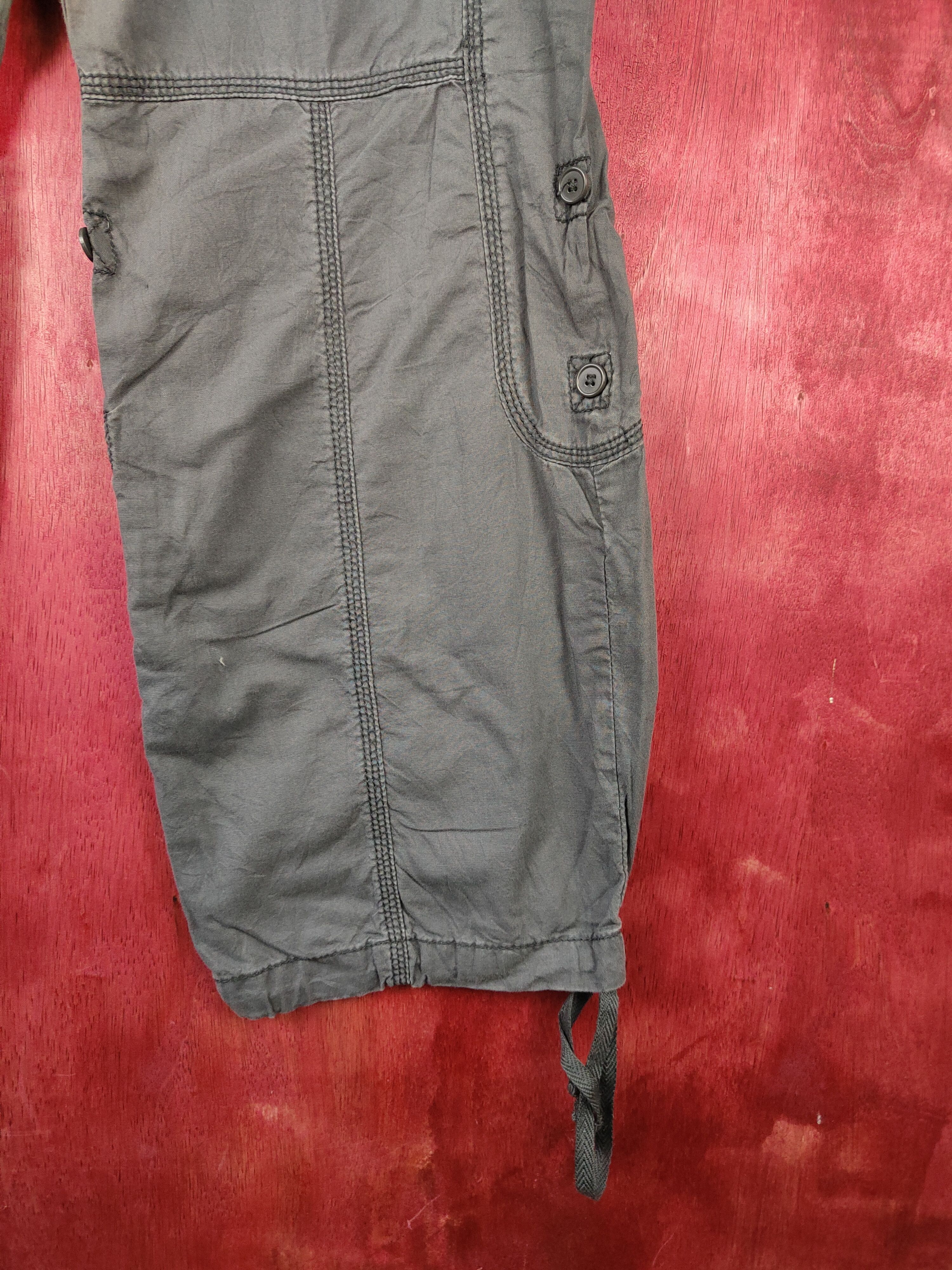 Japanese Brand × Vintage DL Supplies Multi Pocket Tactical Cargo Pants #S530 Size 32" / US 10 / IT 46 - 6 Thumbnail