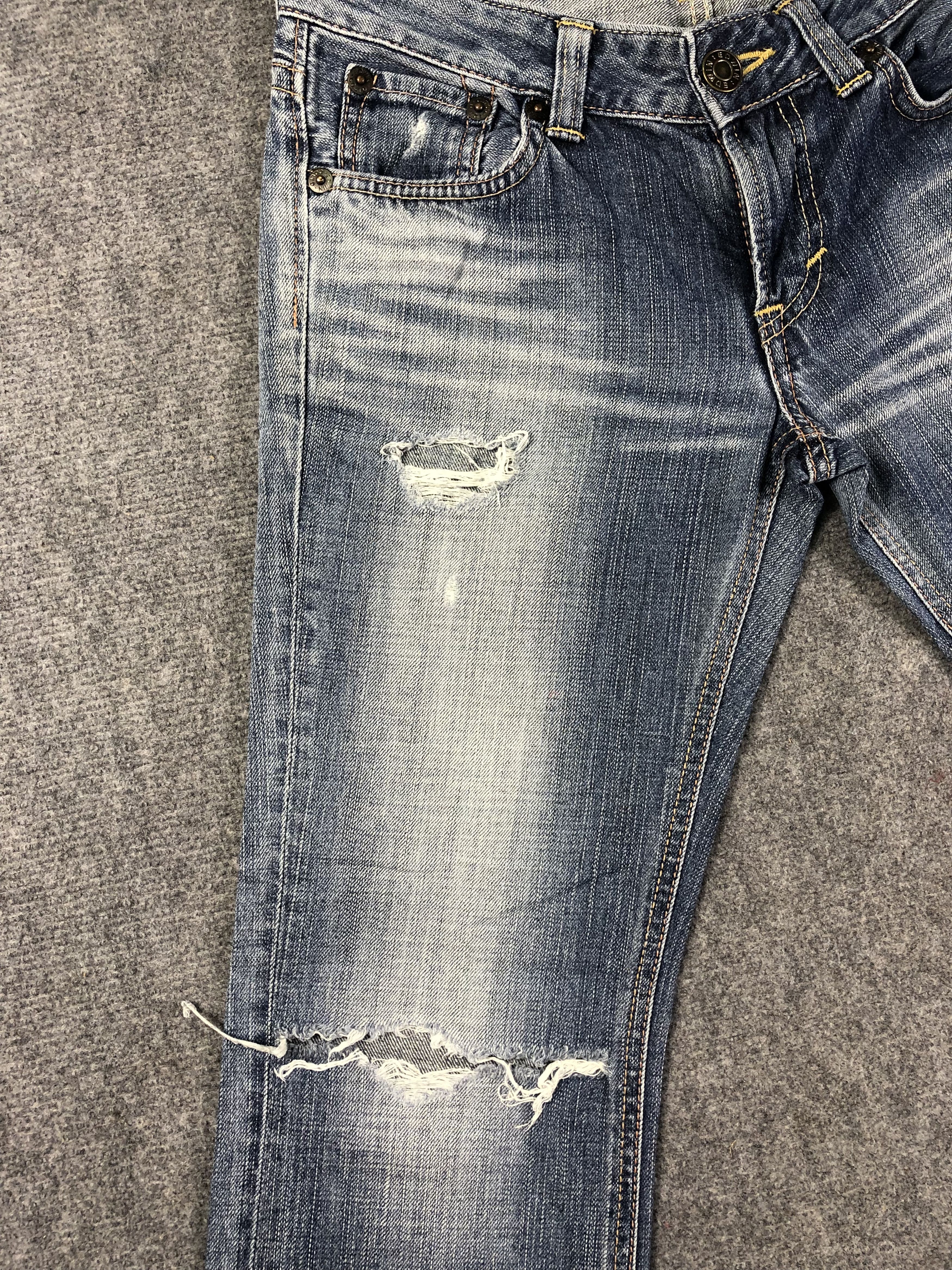 Edwin Wash Blue Edwin Flare Denim Jeans 30x29.5 Size 30" / US 8 / IT 44 - 9 Thumbnail