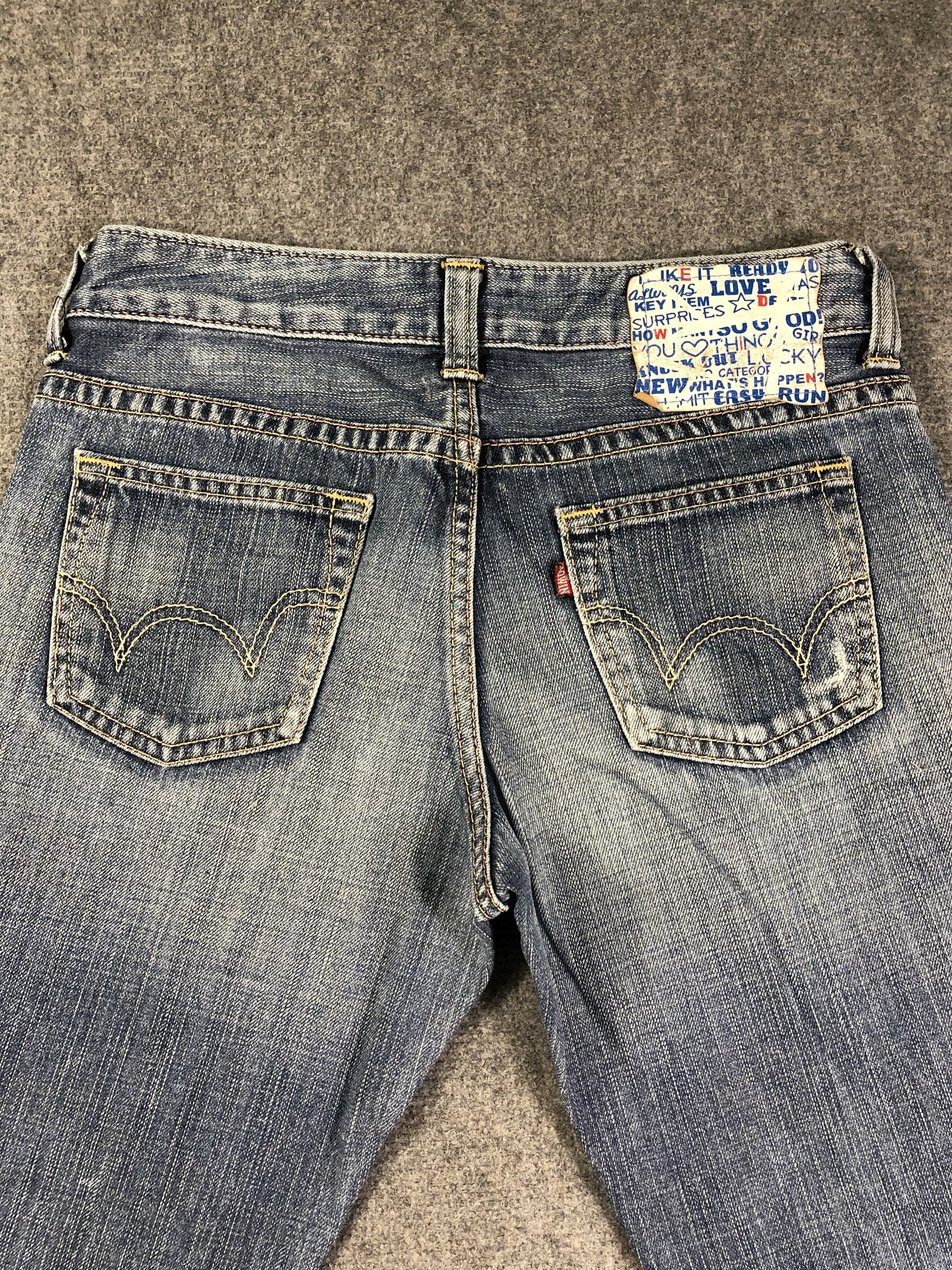 Edwin Wash Blue Edwin Flare Denim Jeans 30x29.5 Size 30" / US 8 / IT 44 - 11 Thumbnail