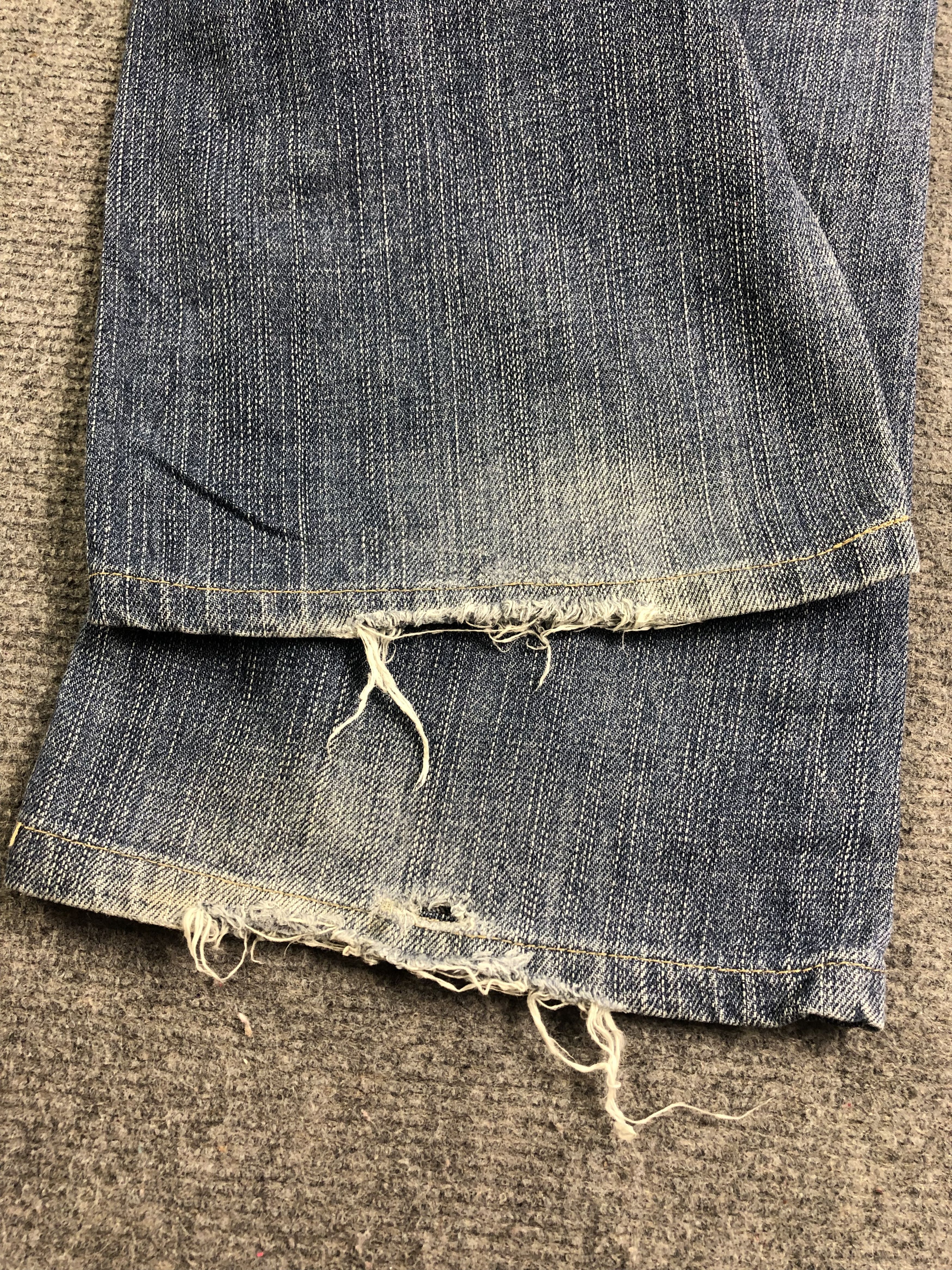 Edwin Wash Blue Edwin Flare Denim Jeans 30x29.5 Size 30" / US 8 / IT 44 - 13 Thumbnail