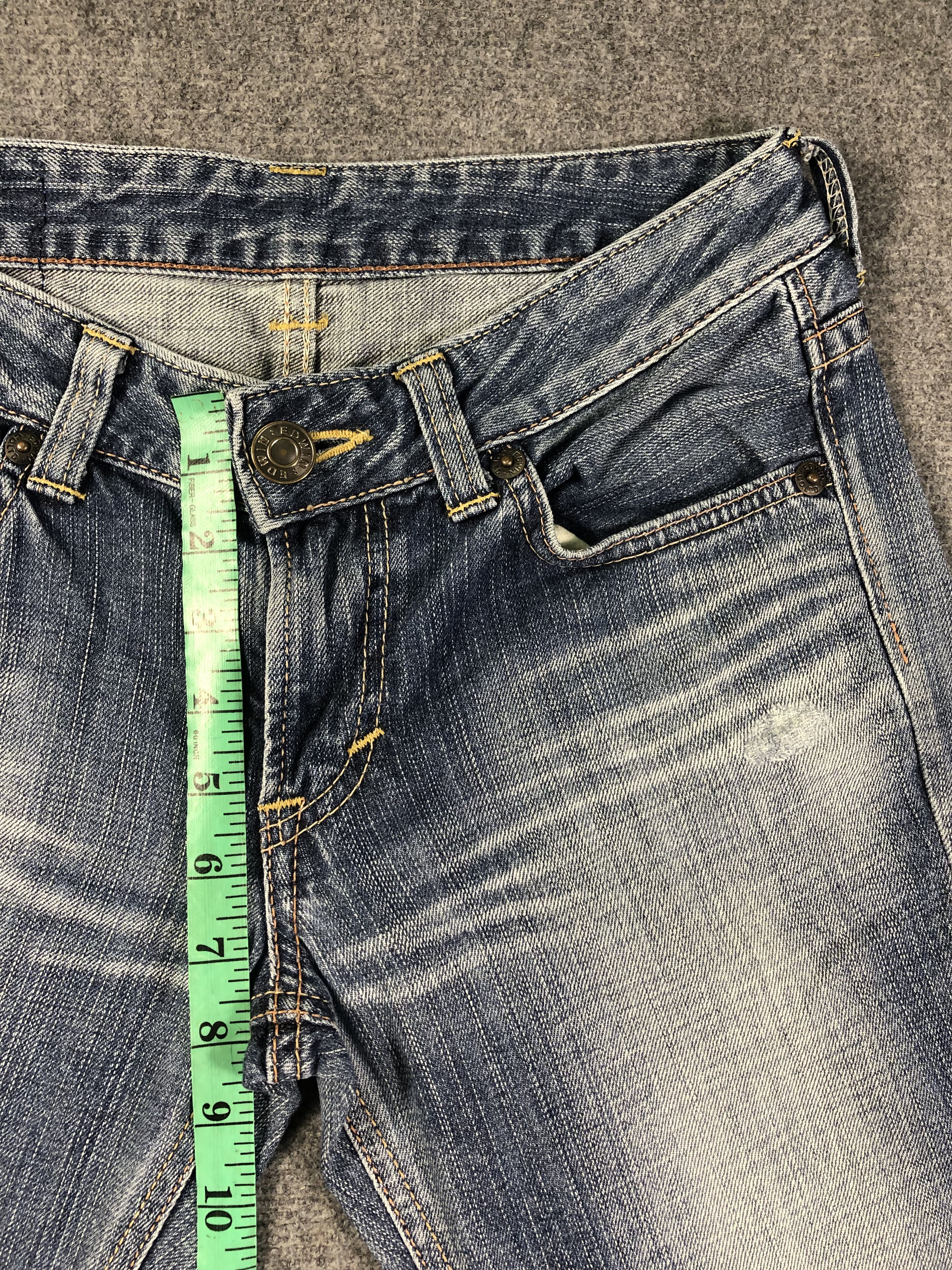 Edwin Wash Blue Edwin Flare Denim Jeans 30x29.5 Size 30" / US 8 / IT 44 - 8 Thumbnail