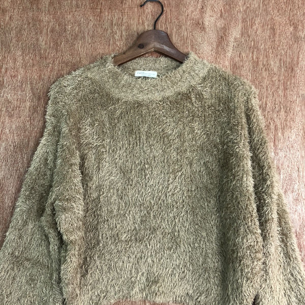Homespun Knitwear DL Earth Music & Ecology Mohair shag fur Knitwear #c382 Size M / US 6-8 / IT 42-44 - 2 Thumbnail