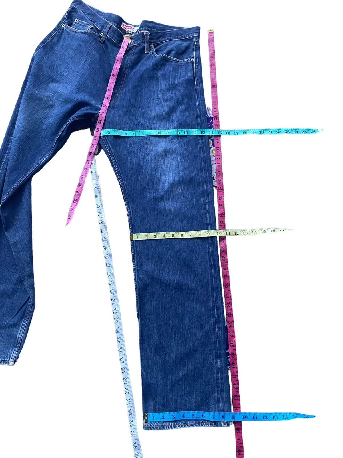 Vintage Vintage X Large Selvedge Distresed Denim Size US 38 / EU 54 - 18 Thumbnail