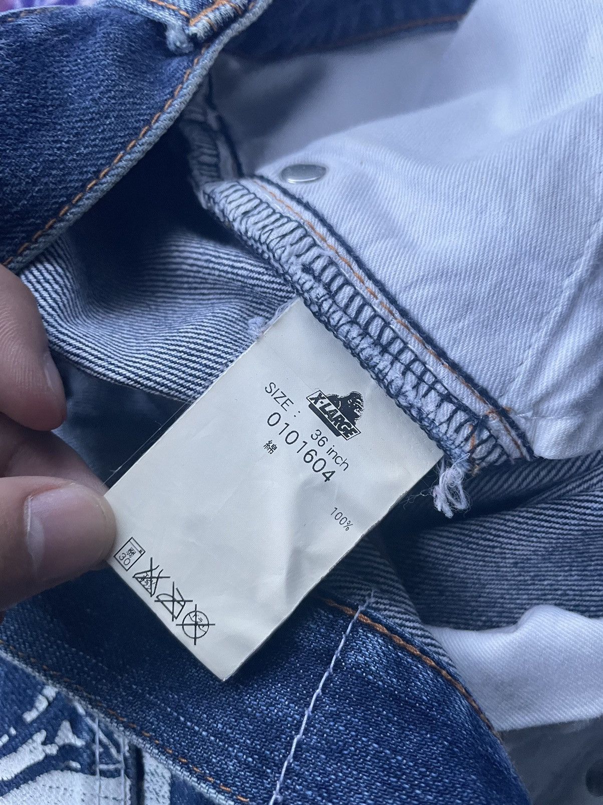 Vintage Vintage X Large Selvedge Distresed Denim Size US 38 / EU 54 - 12 Thumbnail