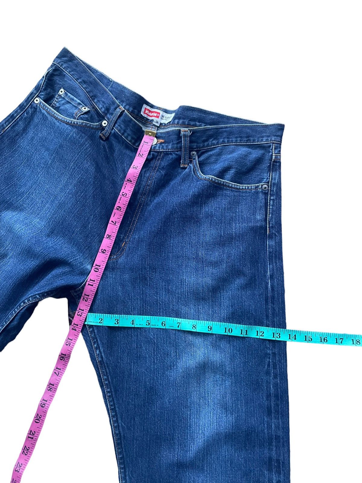 Vintage Vintage X Large Selvedge Distresed Denim Size US 38 / EU 54 - 16 Thumbnail