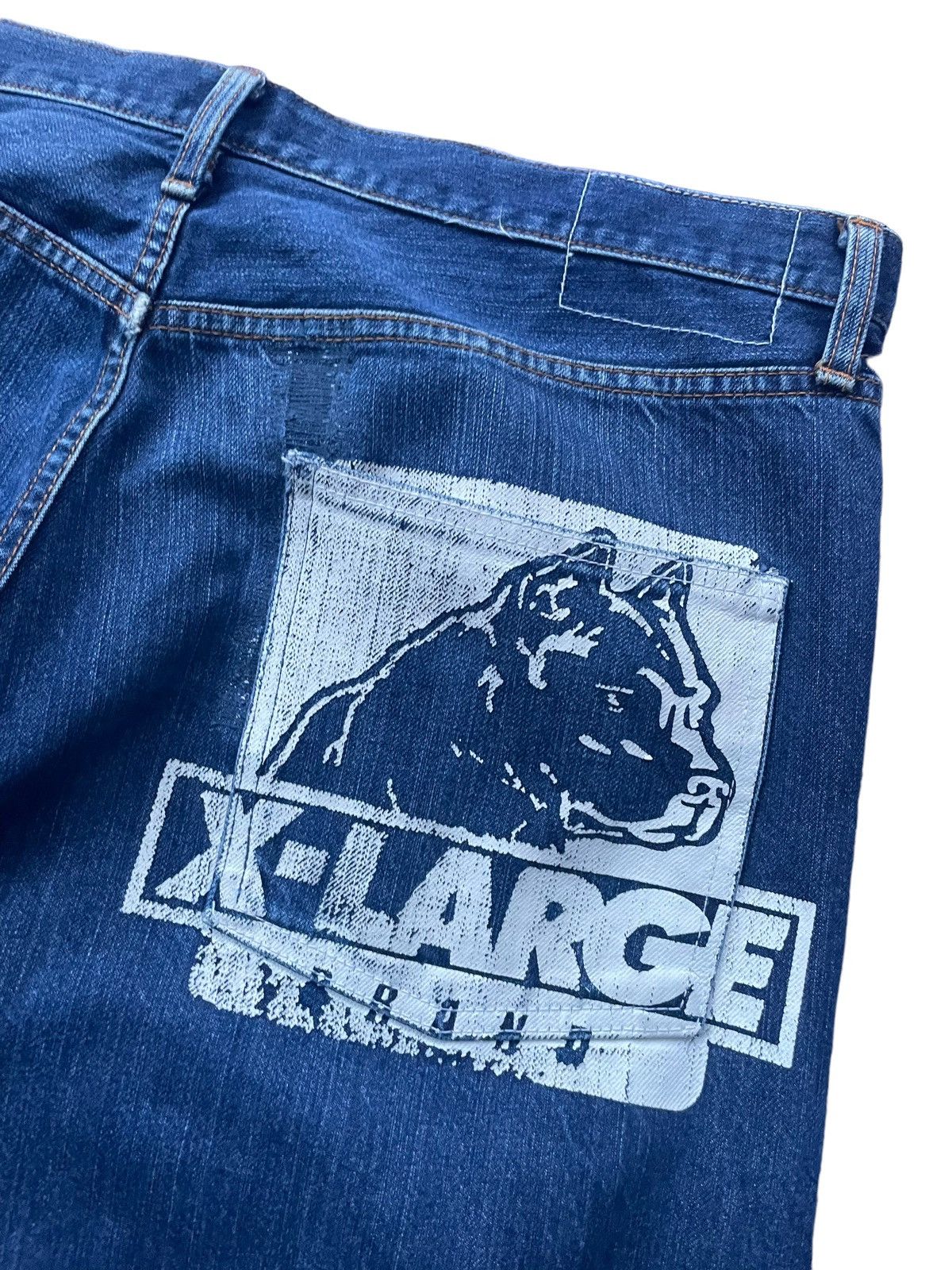 Vintage Vintage X Large Selvedge Distresed Denim Size US 38 / EU 54 - 10 Thumbnail