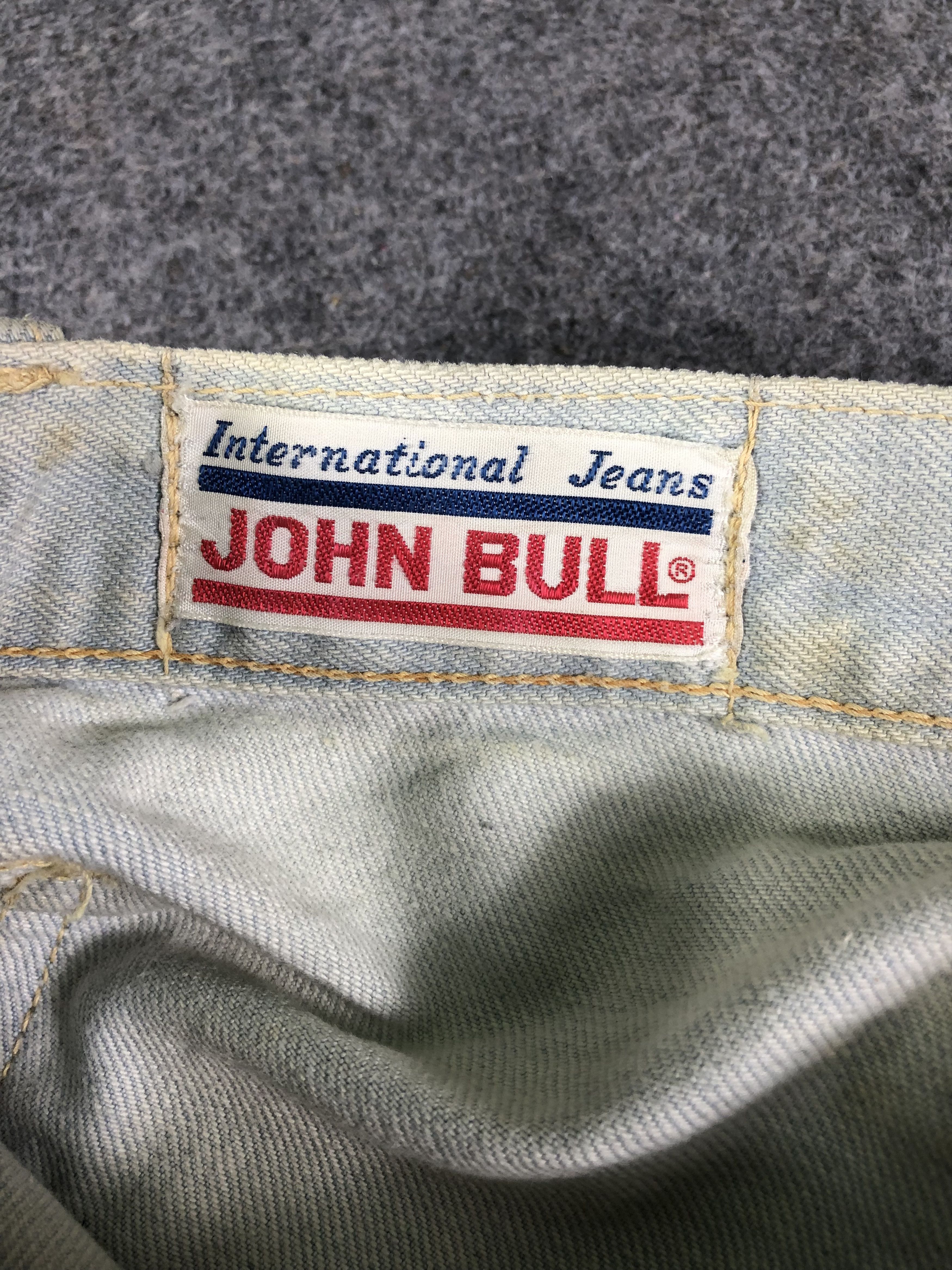 Johnbull Dirty Used Vintage John Bull Bell Bottom Bootcut Jeans Size US 28 / EU 44 - 5 Thumbnail
