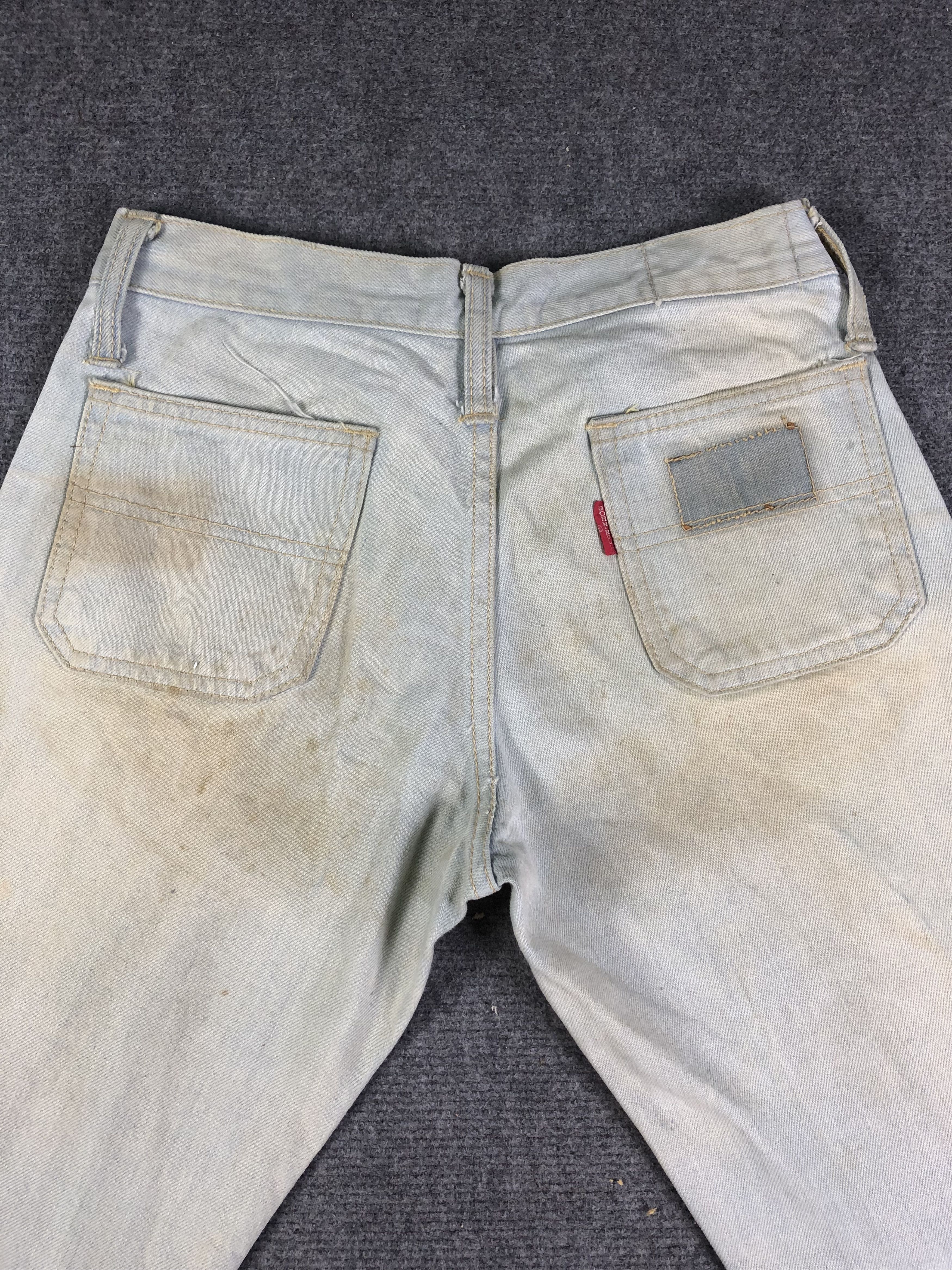 Johnbull Dirty Used Vintage John Bull Bell Bottom Bootcut Jeans Size US 28 / EU 44 - 8 Thumbnail