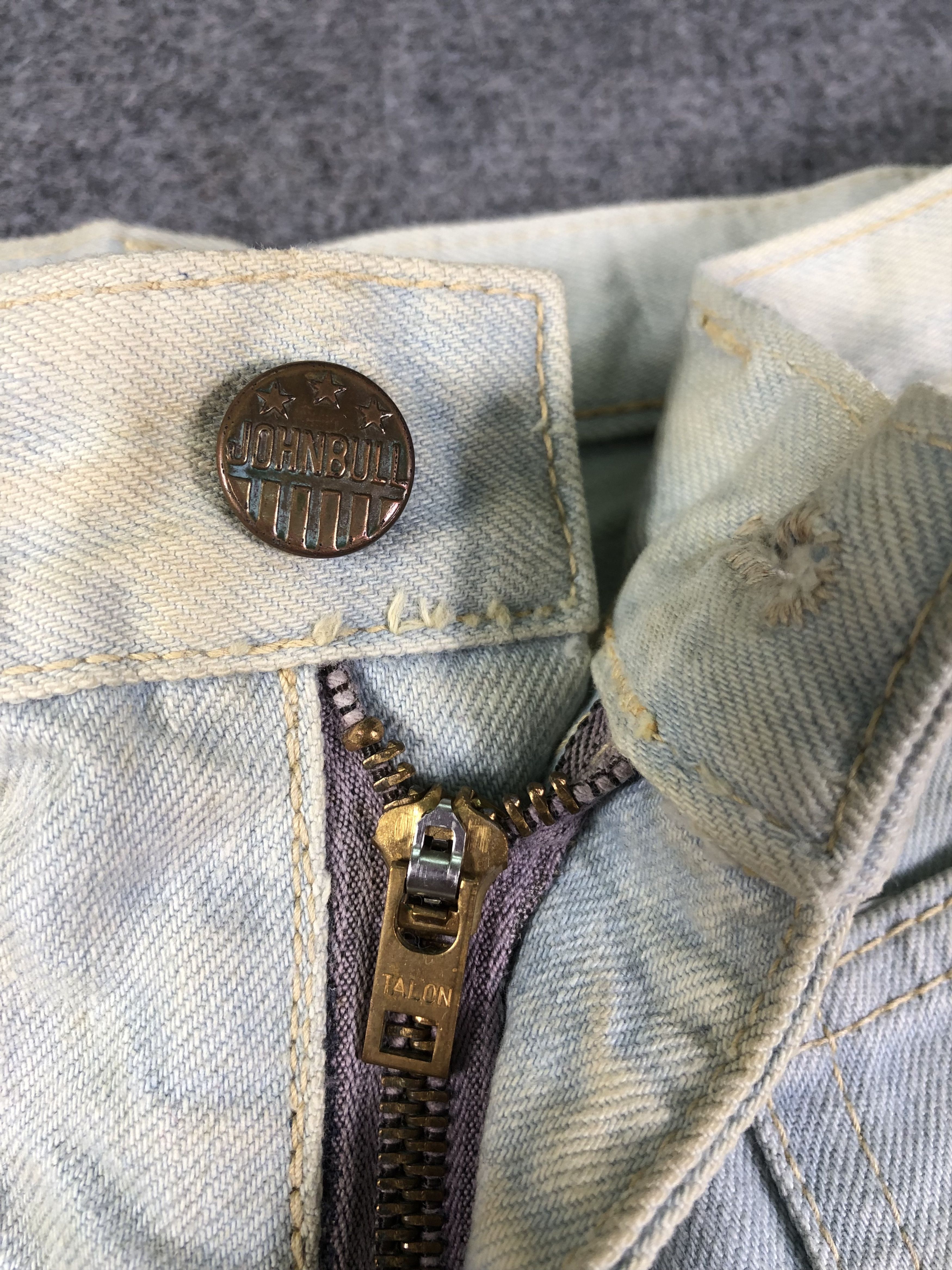 Johnbull Dirty Used Vintage John Bull Bell Bottom Bootcut Jeans Size US 28 / EU 44 - 3 Thumbnail