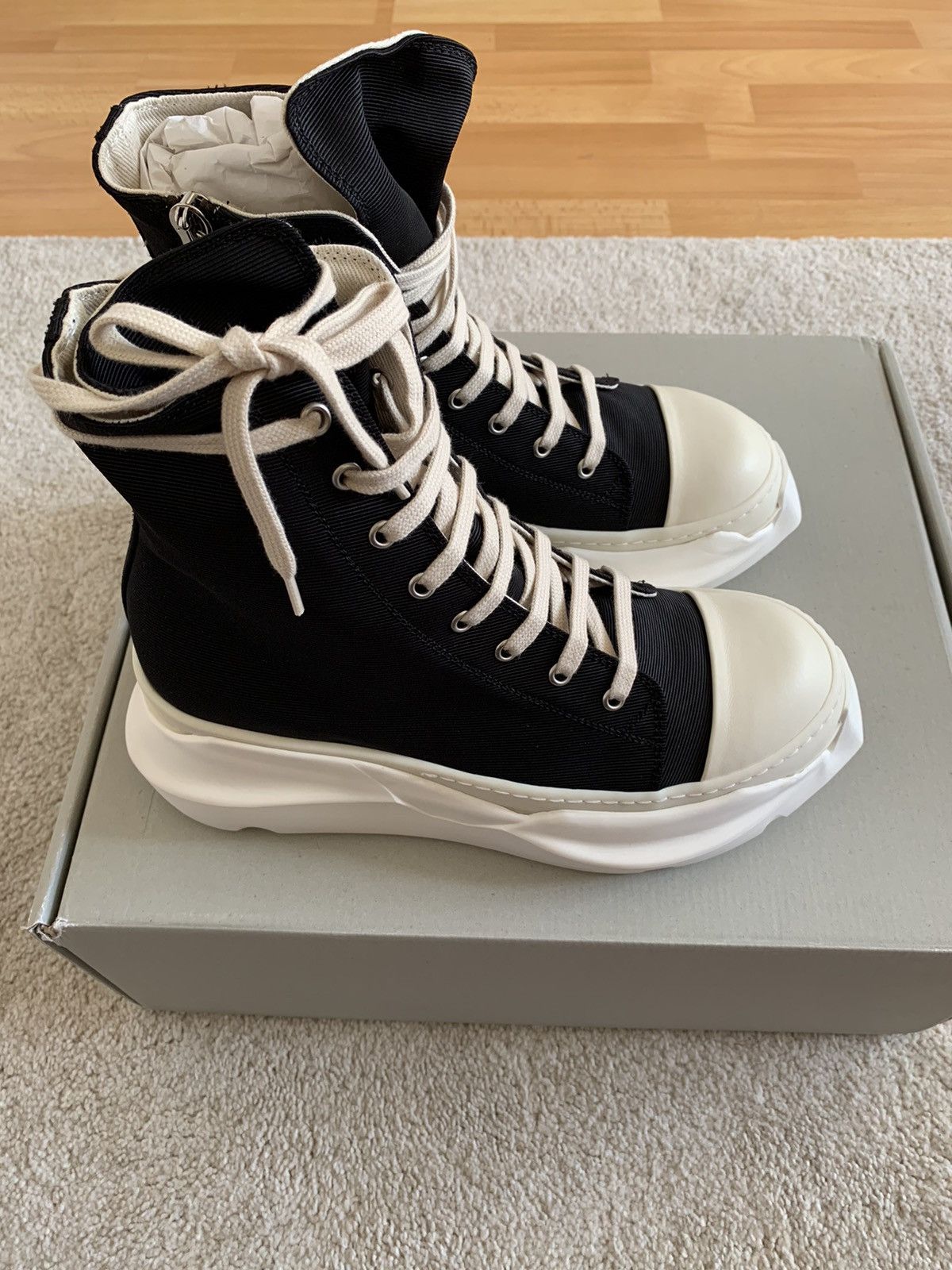 Rick Owens Rick Owens DRKSHDW FW21 Abstract Ramones Size US 8 / EU 41 - 3 Thumbnail