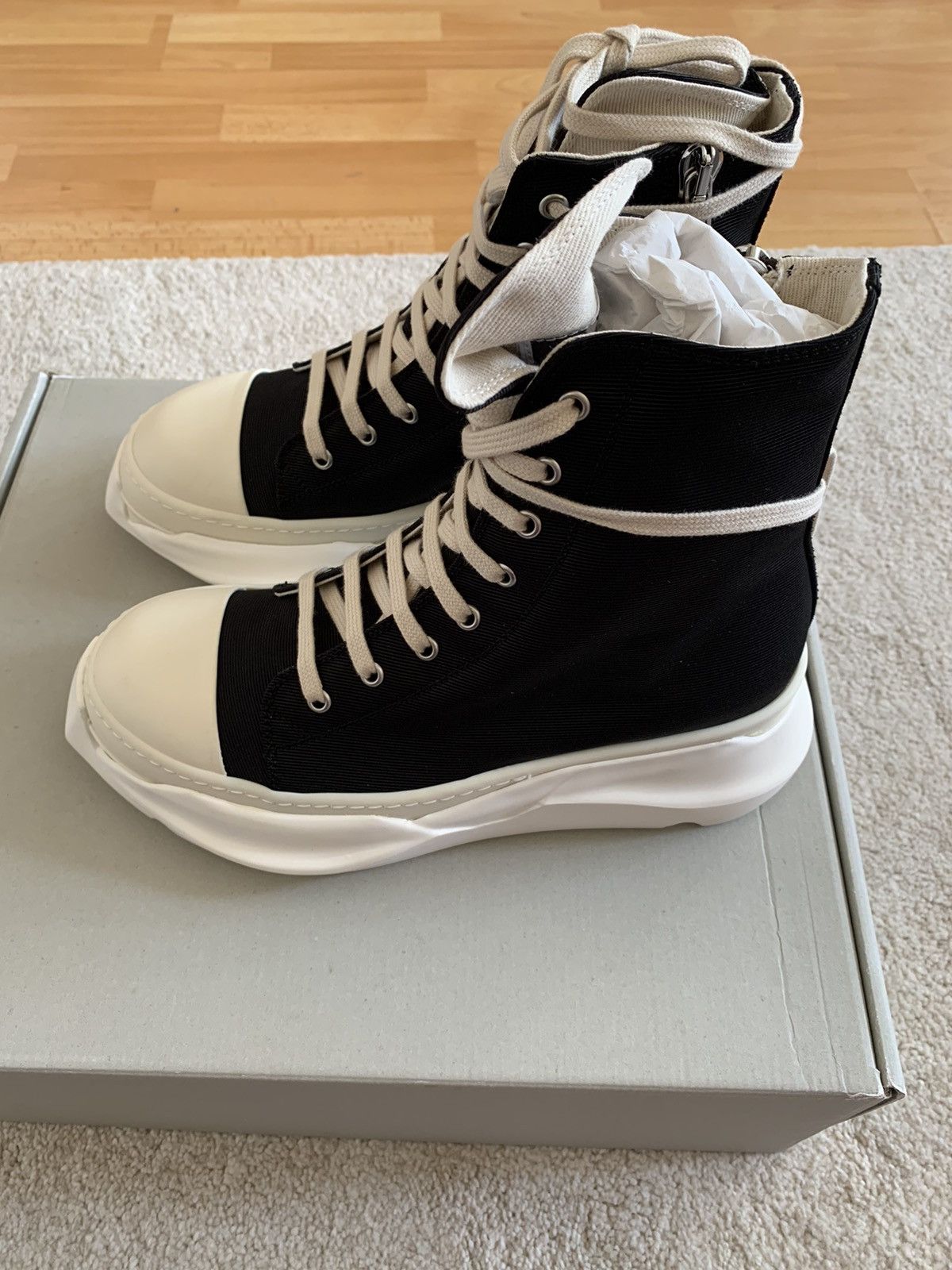 Rick Owens Rick Owens DRKSHDW FW21 Abstract Ramones Size US 8 / EU 41 - 1 Thumbnail