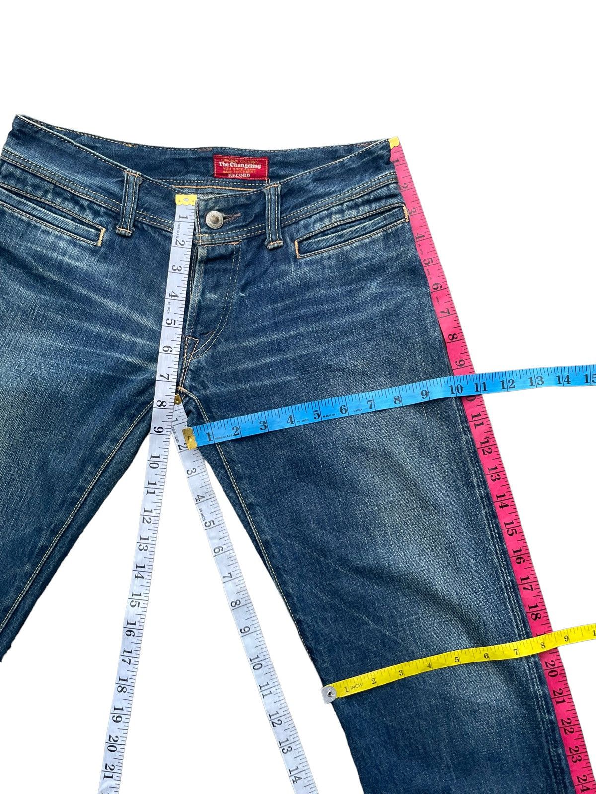 Japanese Brand Vintage Change Selvedge Denim Size 30" / US 8 / IT 44 - 22 Thumbnail