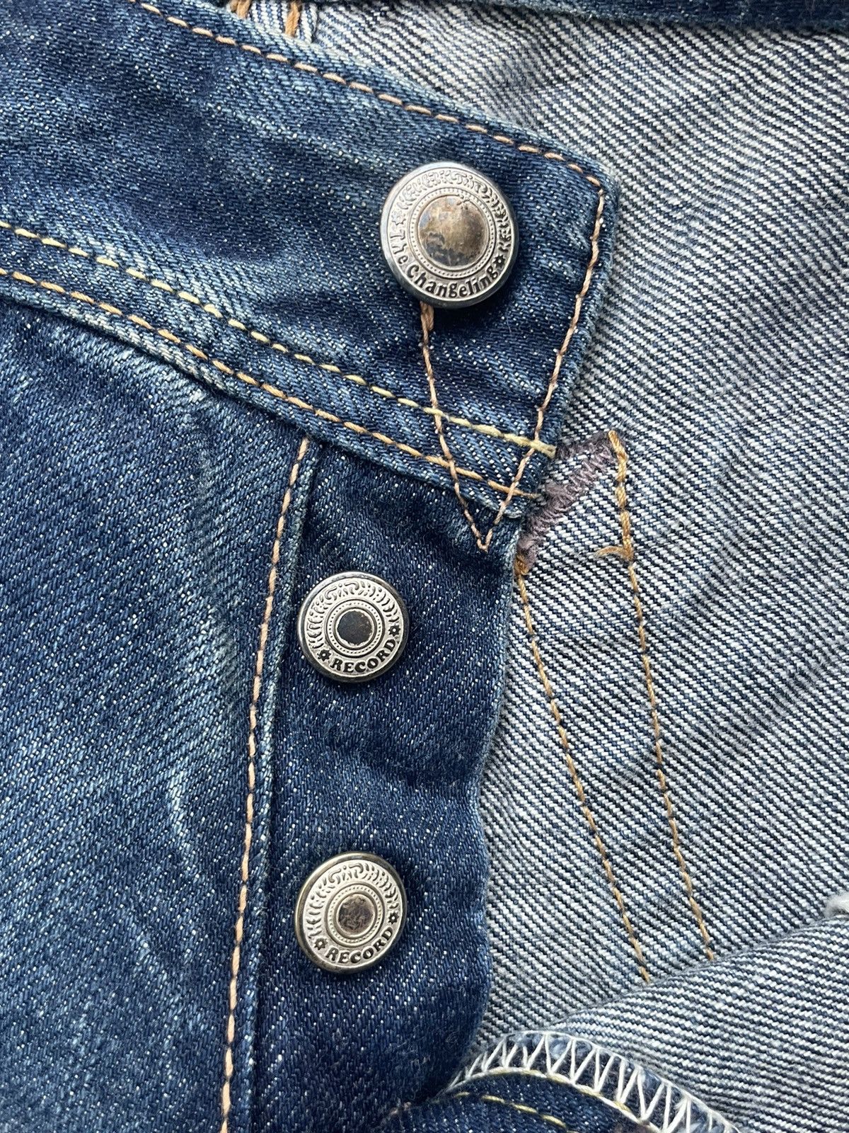Japanese Brand Vintage Change Selvedge Denim Size 30" / US 8 / IT 44 - 18 Thumbnail