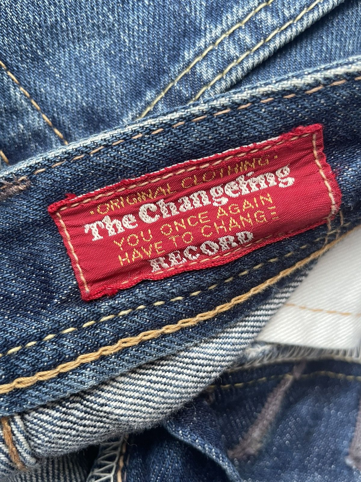 Japanese Brand Vintage Change Selvedge Denim Size 30" / US 8 / IT 44 - 15 Thumbnail