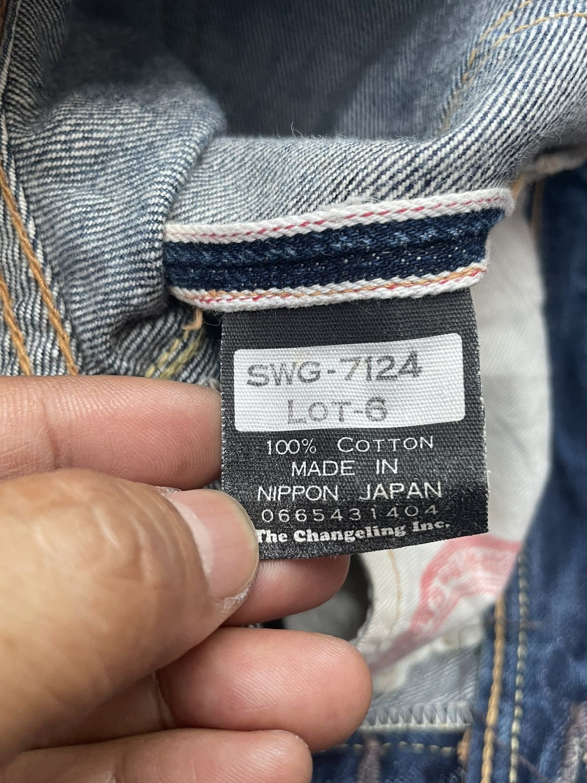 Japanese Brand Vintage Change Selvedge Denim Size 30" / US 8 / IT 44 - 14 Thumbnail