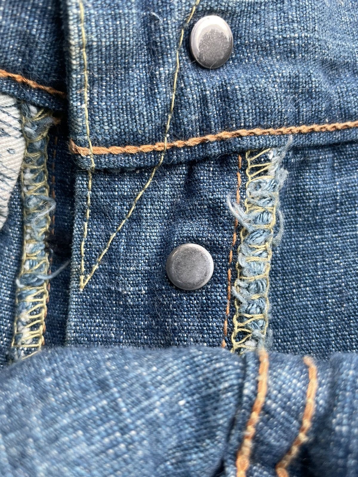 Japanese Brand Sugar Cane Okinawa Selvedge Denim Size US 29 - 17 Thumbnail