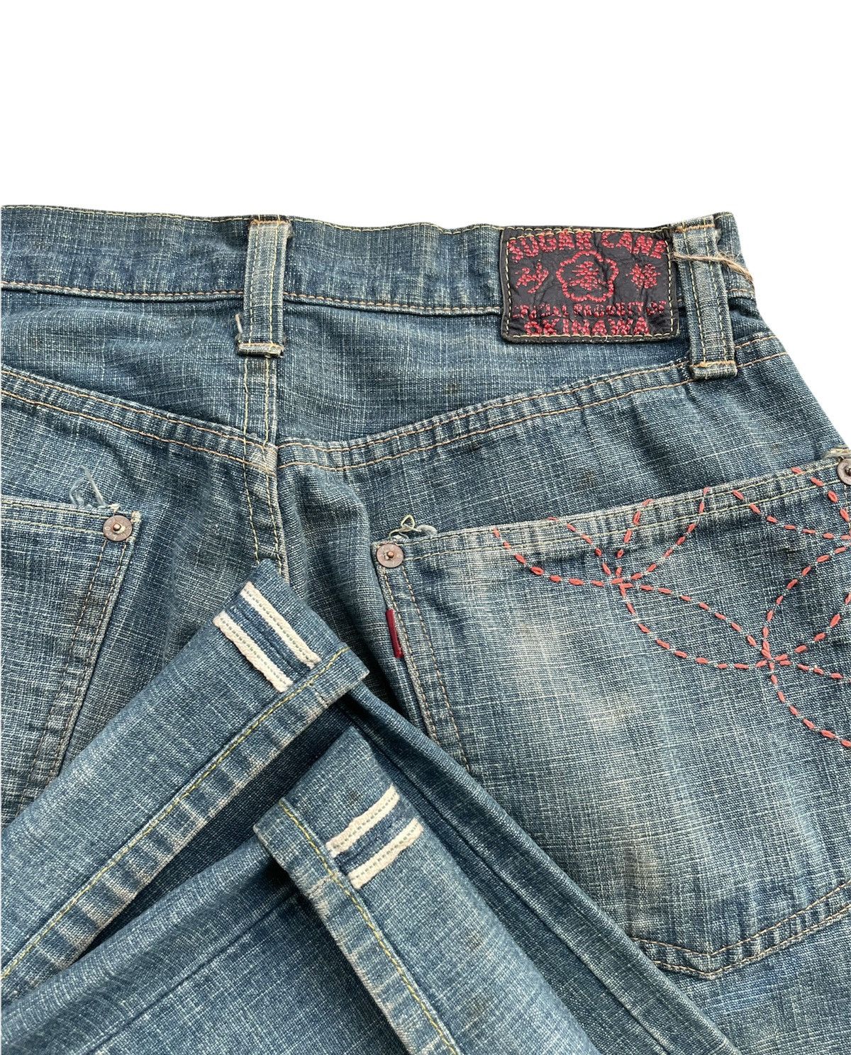 Japanese Brand Sugar Cane Okinawa Selvedge Denim Size US 29 - 15 Thumbnail