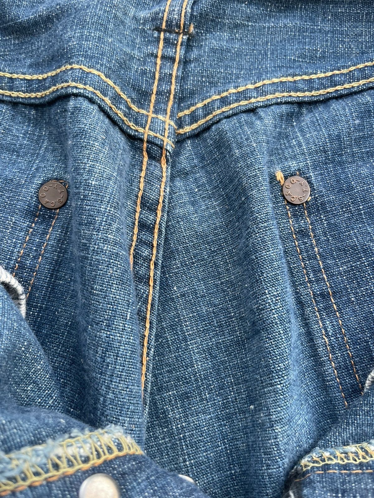 Japanese Brand Sugar Cane Okinawa Selvedge Denim Size US 29 - 22 Thumbnail
