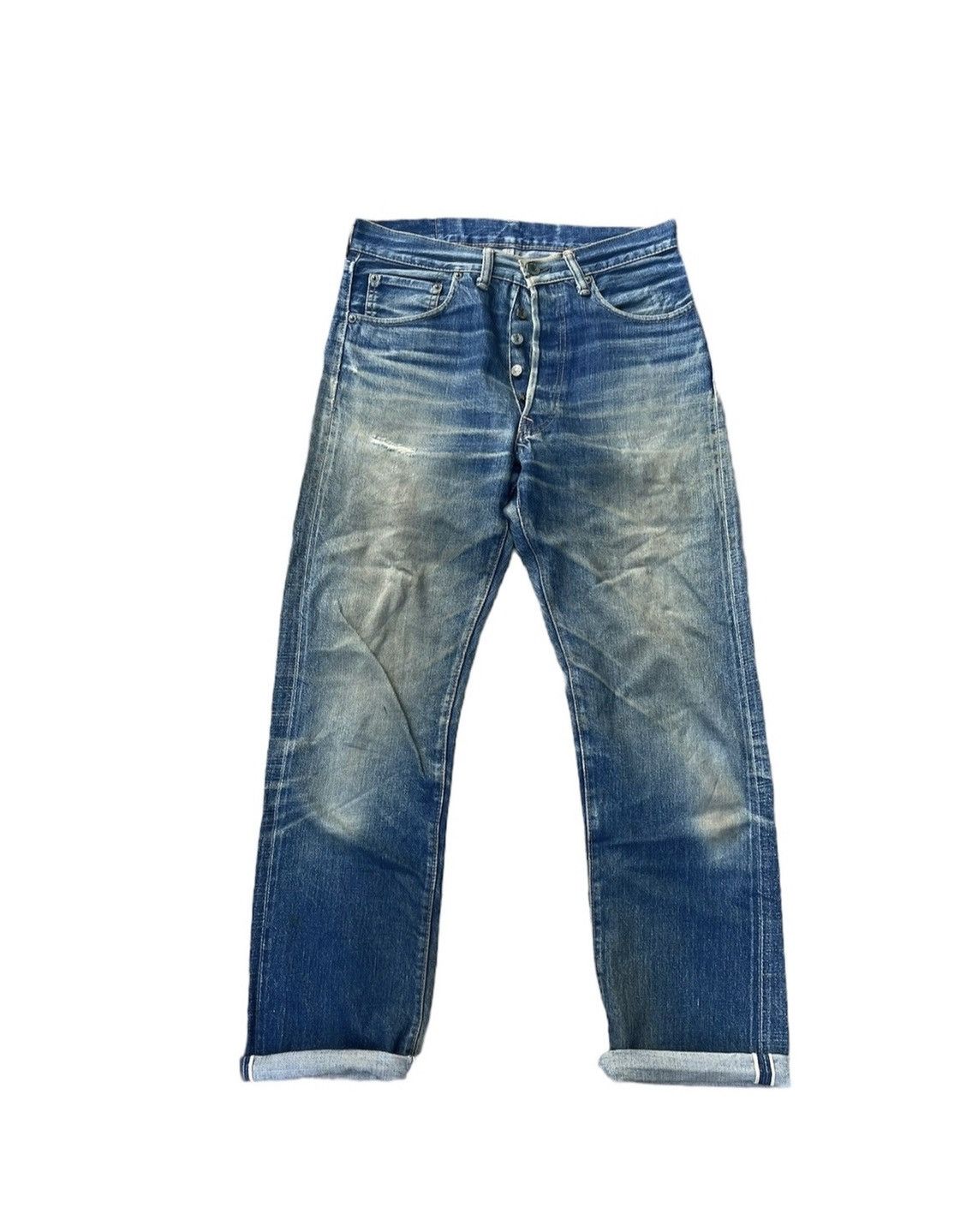 Vintage Vintage Warehouse Co Selvedge Denim Size US 31 - 1 Thumbnail
